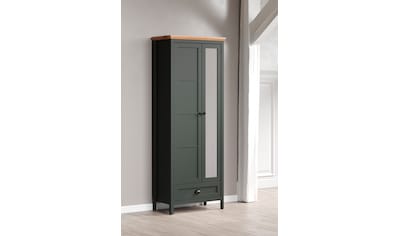 Garderobenschrank »Vienna«, (1 St.), Matt, hellbraune Echtholzoptik, 77 cm breit,...