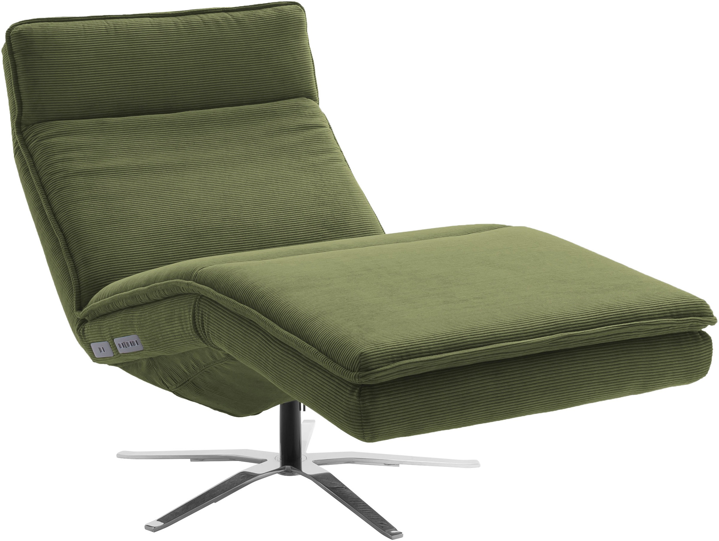 SCHÖNER WOHNEN-Kollektion Relaxsessel "Belize, Ergonomischer Liege-Luxus zum Entspannen" Herz-Waage-Position, motorische Verstellung & USB-Anschluss