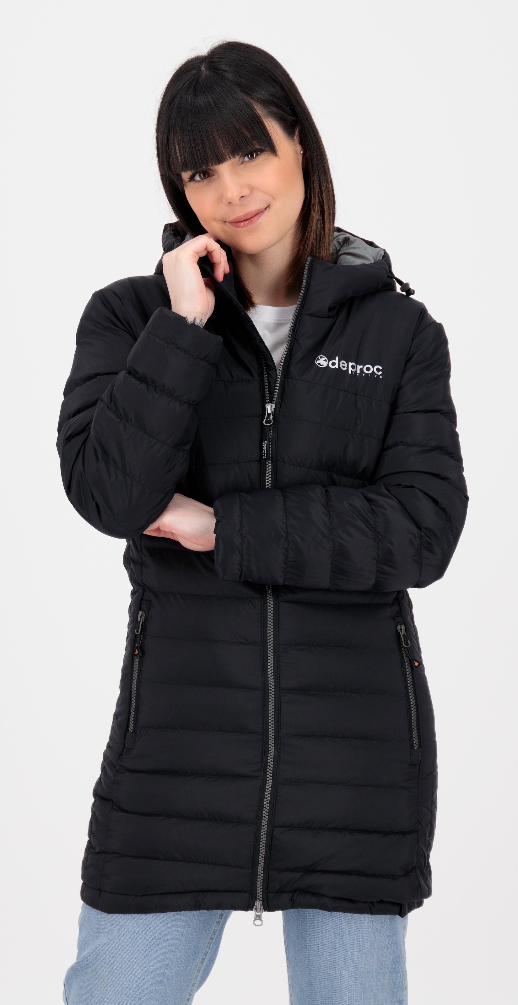 DEPROC Active Steppjacke "GILMOUR III NEW LONG" auch in Großen Größen erhäl günstig online kaufen