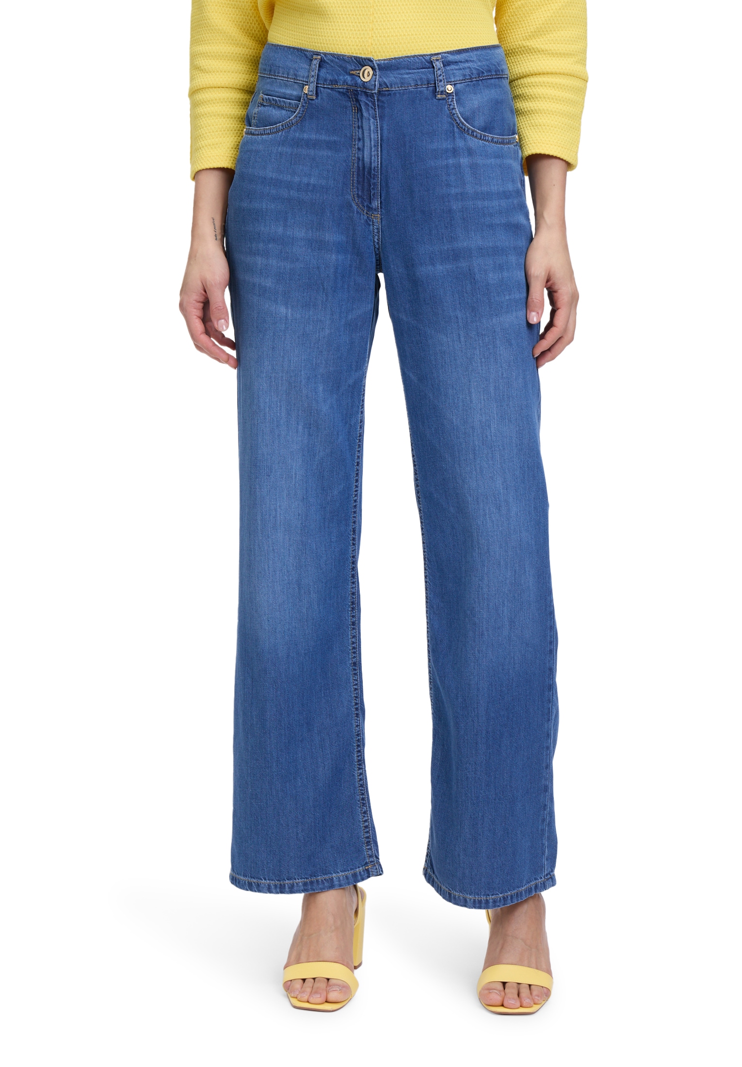 Betty Barclay Slim-fit-Jeans "Betty Barclay Damen Casual-Hose mit Waschung" günstig online kaufen