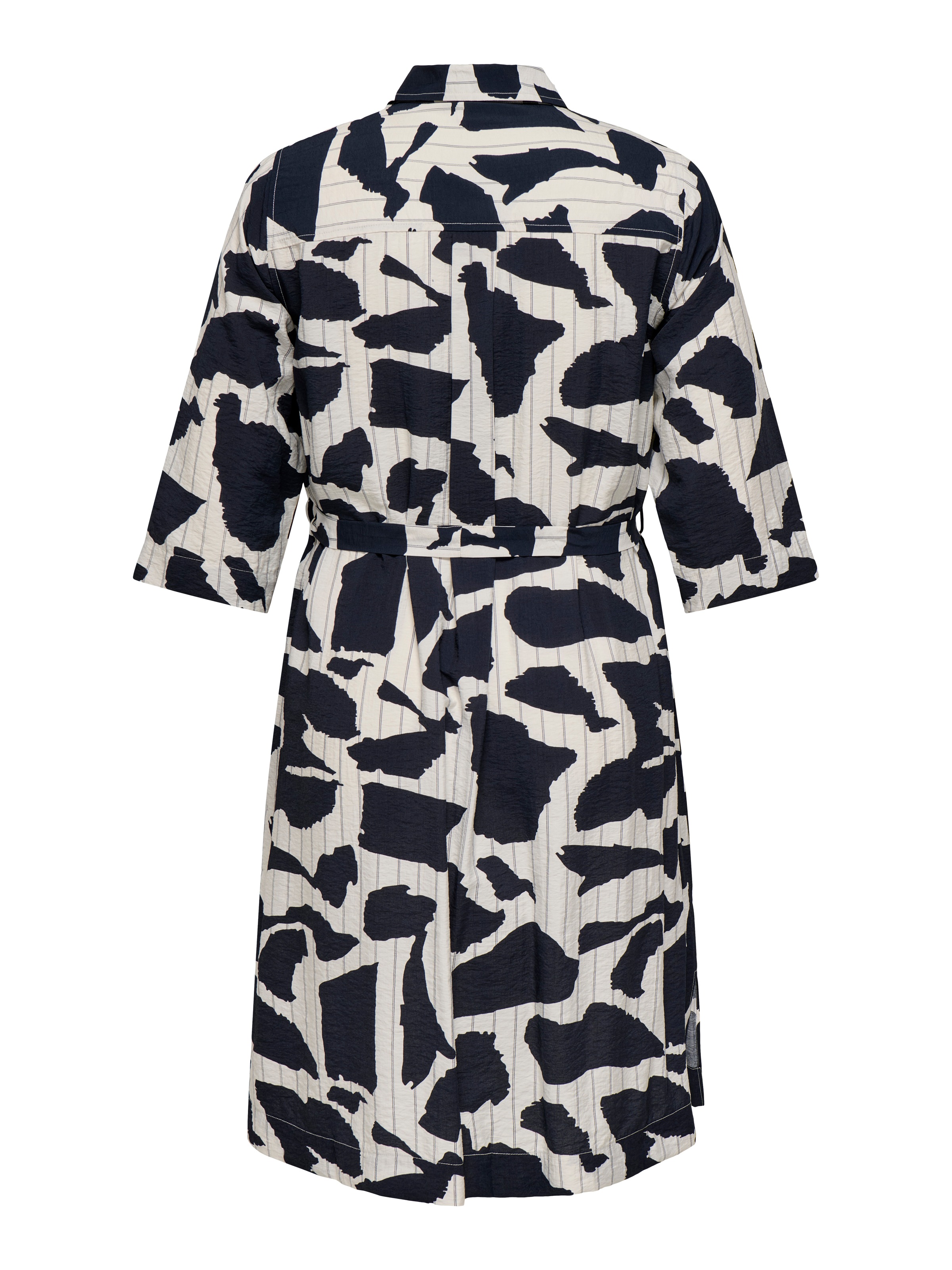 ONLY CARMAKOMA Sommerkleid "CARMISIA LIFE 3/4 BLK SHIRT DRESS WVN" günstig online kaufen