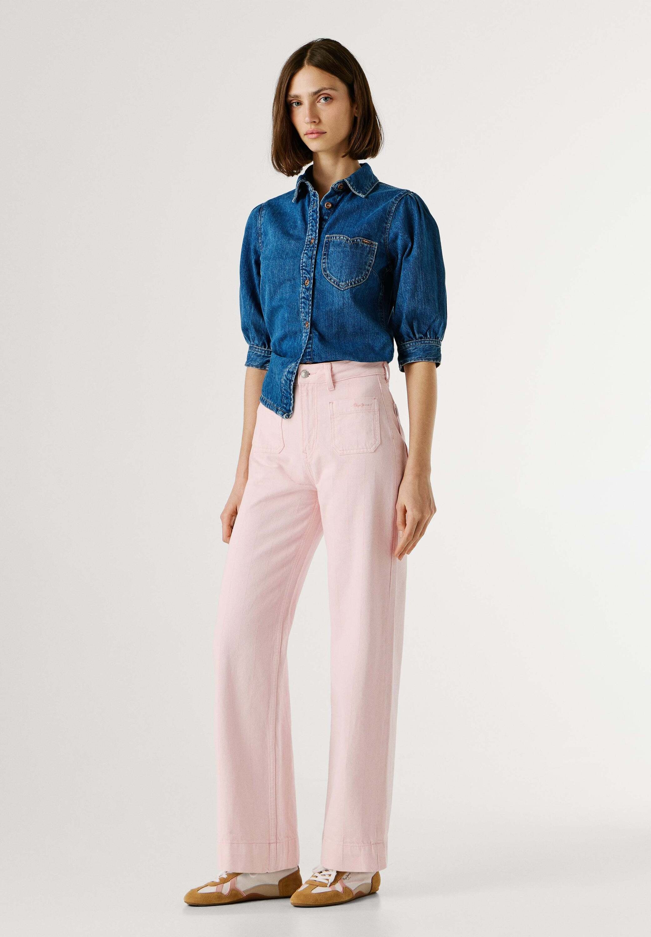 Pepe Jeans Straight-Jeans »trousers STRAIGHT JEANS UHW LEXA«