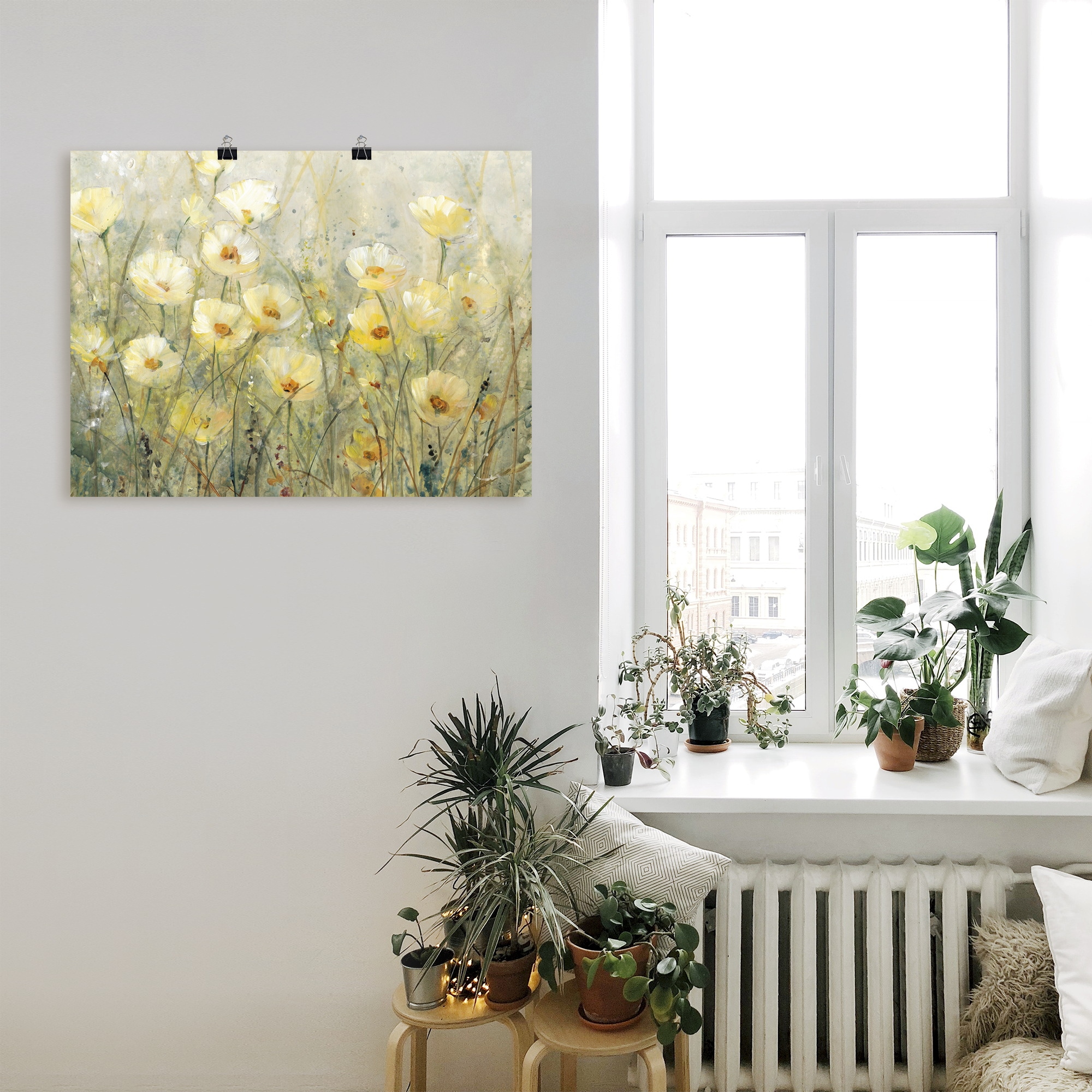 Artland Wandbild »Sommer in voller Blüte I«, Blumenwiese, (1 St.), als Alubild, Outdoorbild, Leinwandbild, Poster, Wandaufkleber