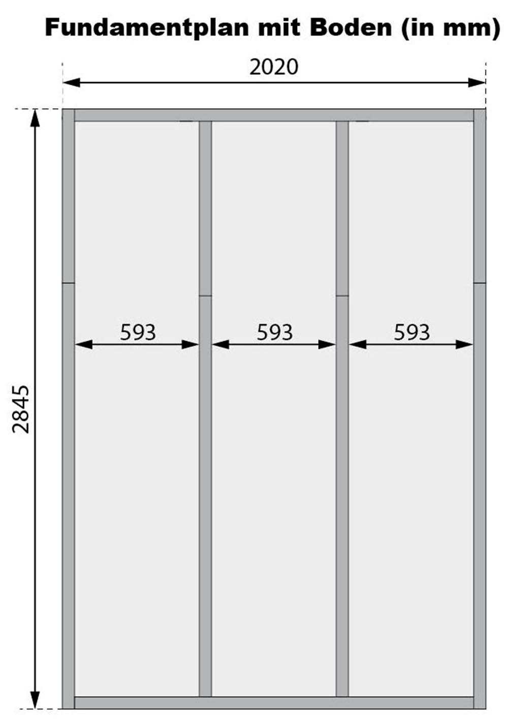 Karibu Gerätehaus »Titanium 2,5«