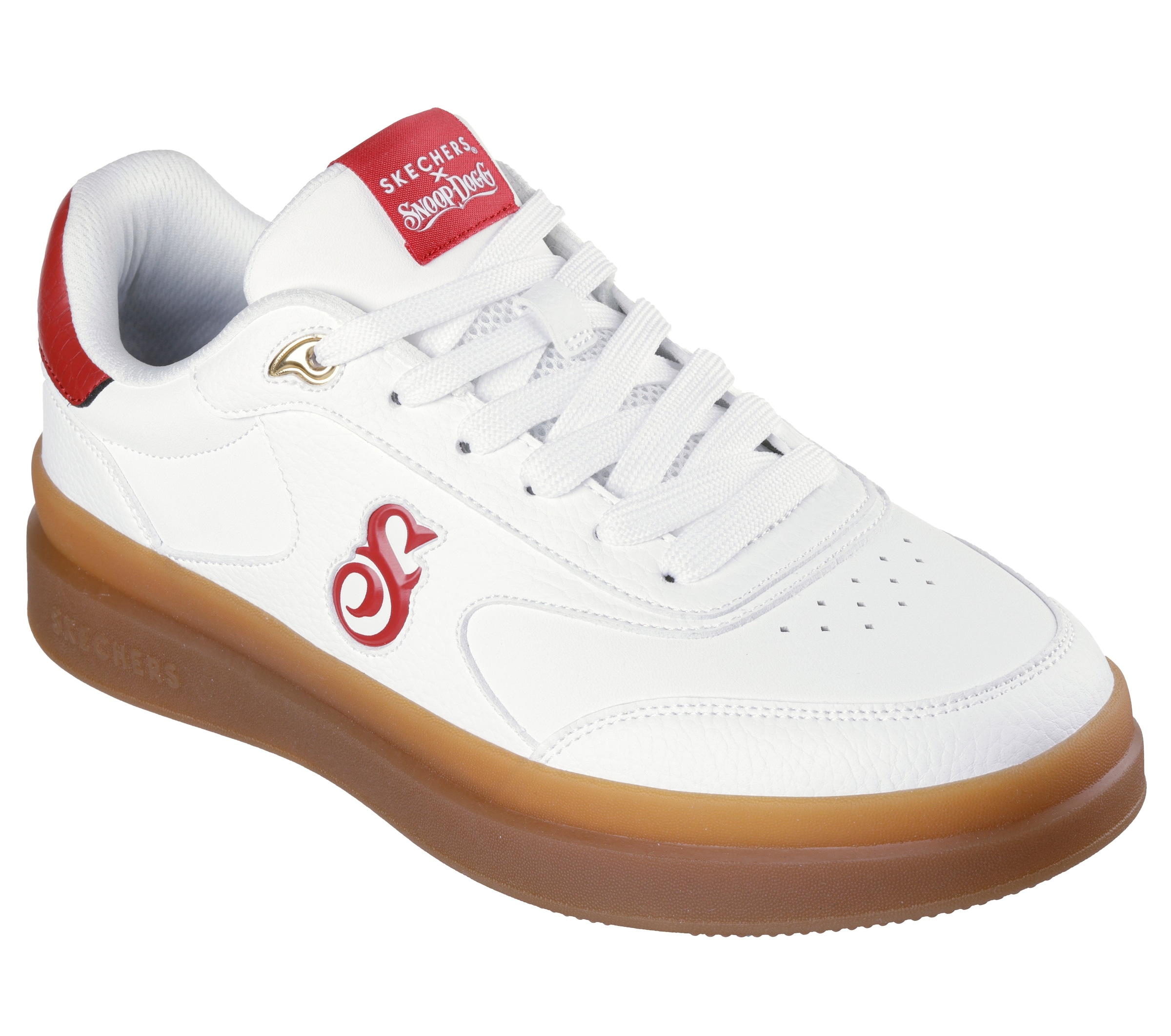 Skechers Sneaker »COURTSIDE-CALI DUDEZ«  Snoop Dogg Schnürschuh mit Kontrastbesätzen