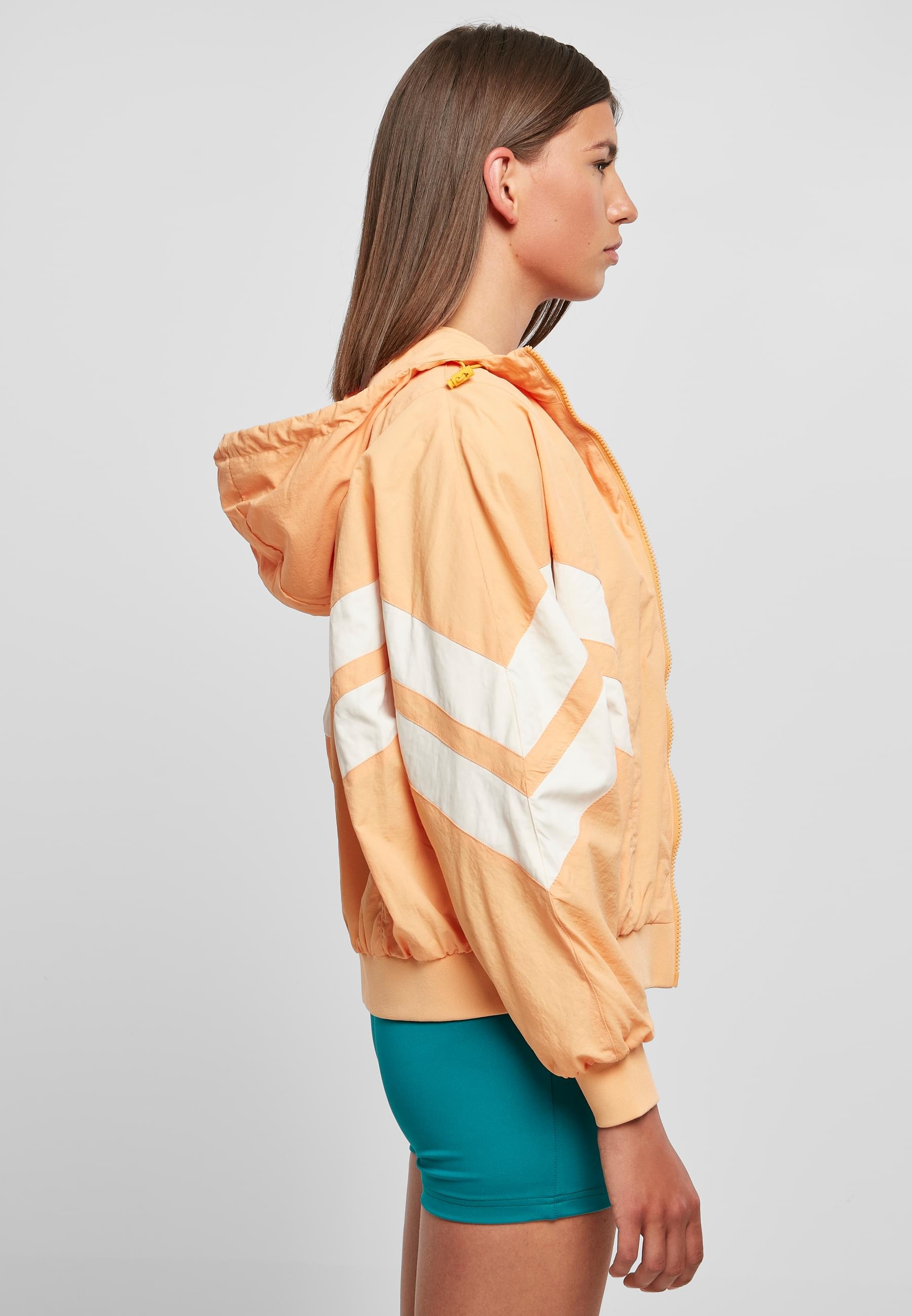 URBAN CLASSICS Allwetterjacke »Urban Classics Damen Ladies Crinkle Batwing Jacket«, (1 St.), mit Kapuze