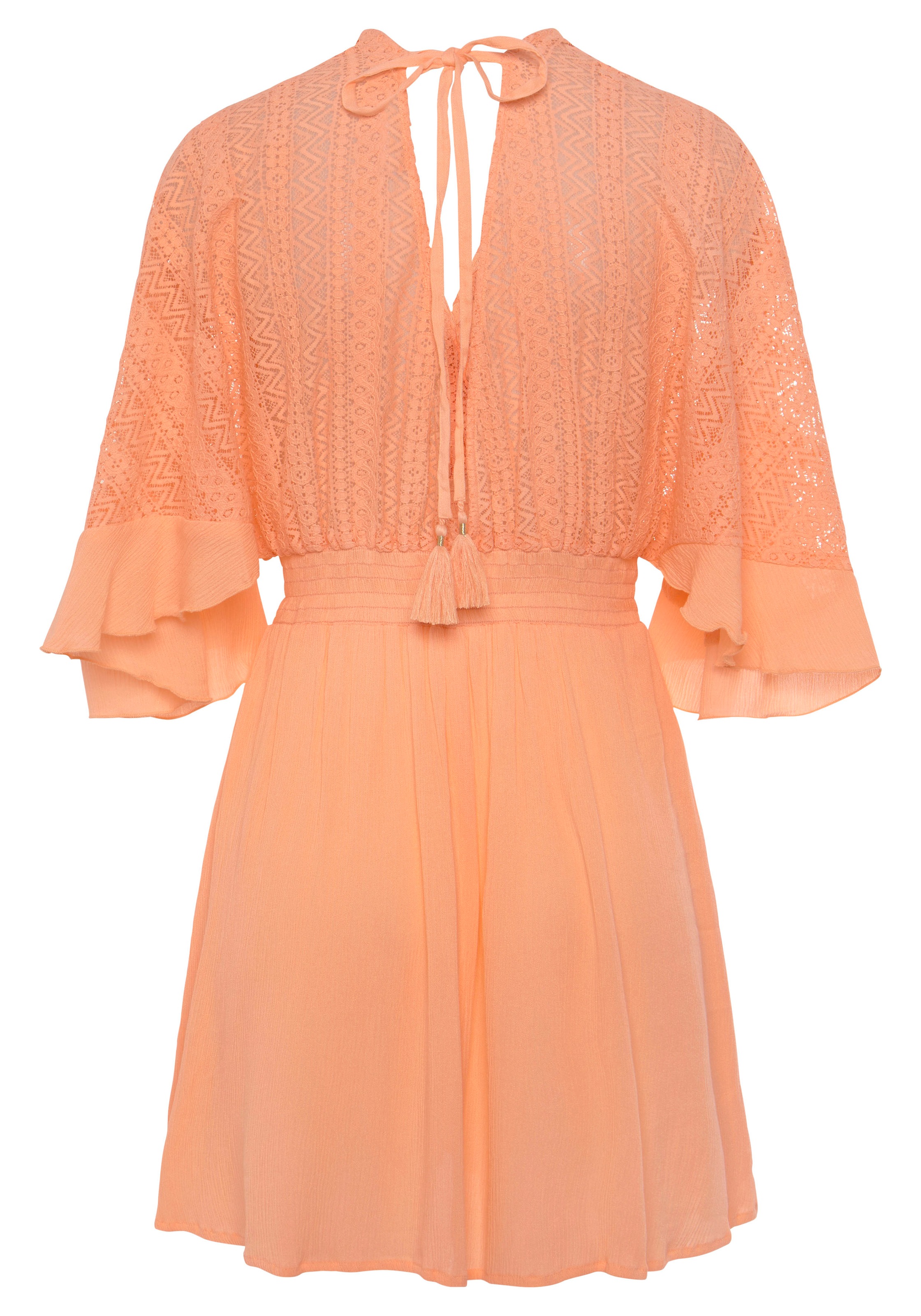 Lascana Tunic Dress Peach Size 40 3