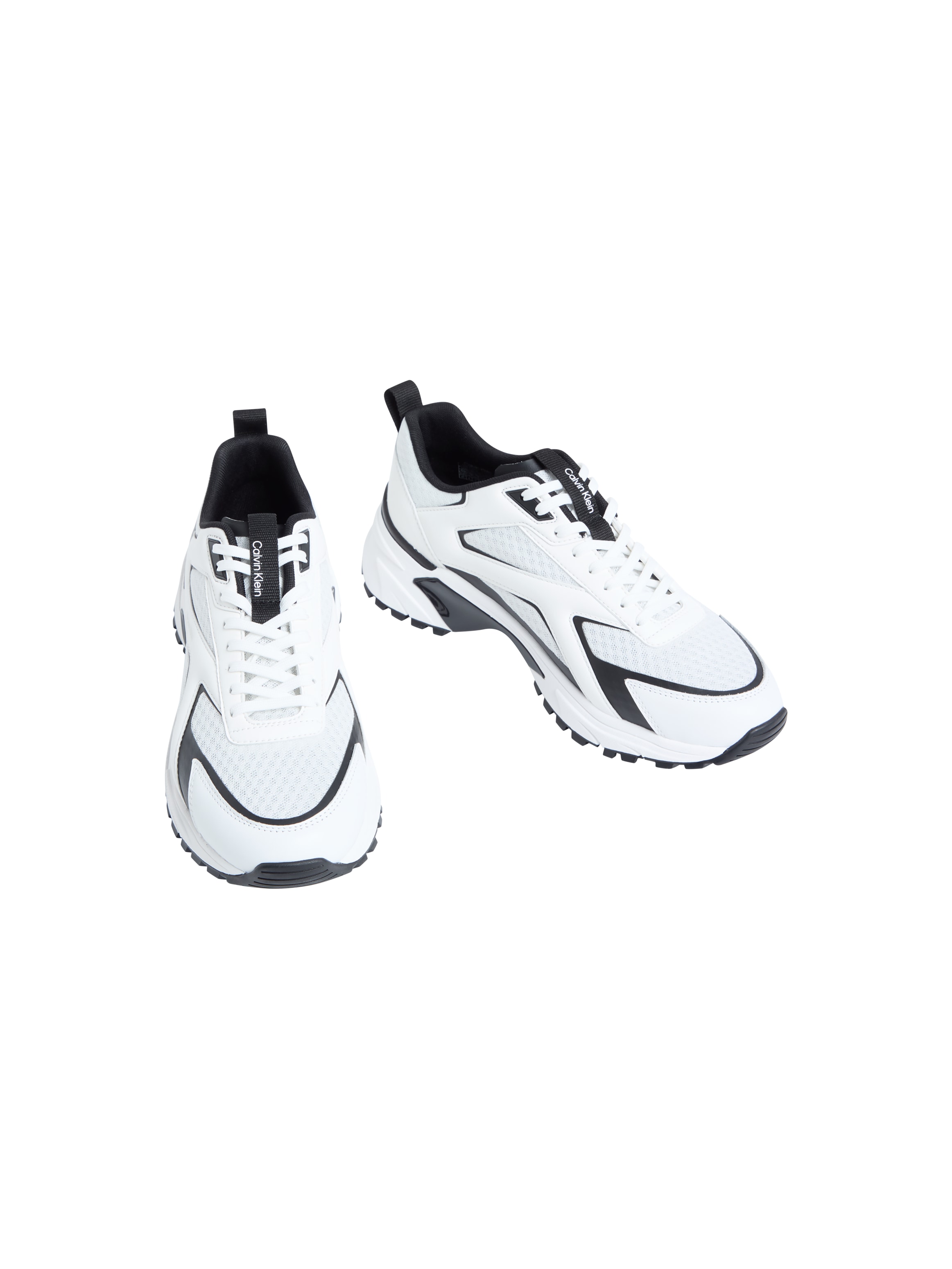 Calvin Klein Sneaker »HIKE RUNNER LACEUP STRIP M-LT«  Ugly-Schnürer, Halbschuh, Freizeitsneaker mit Profilsohle