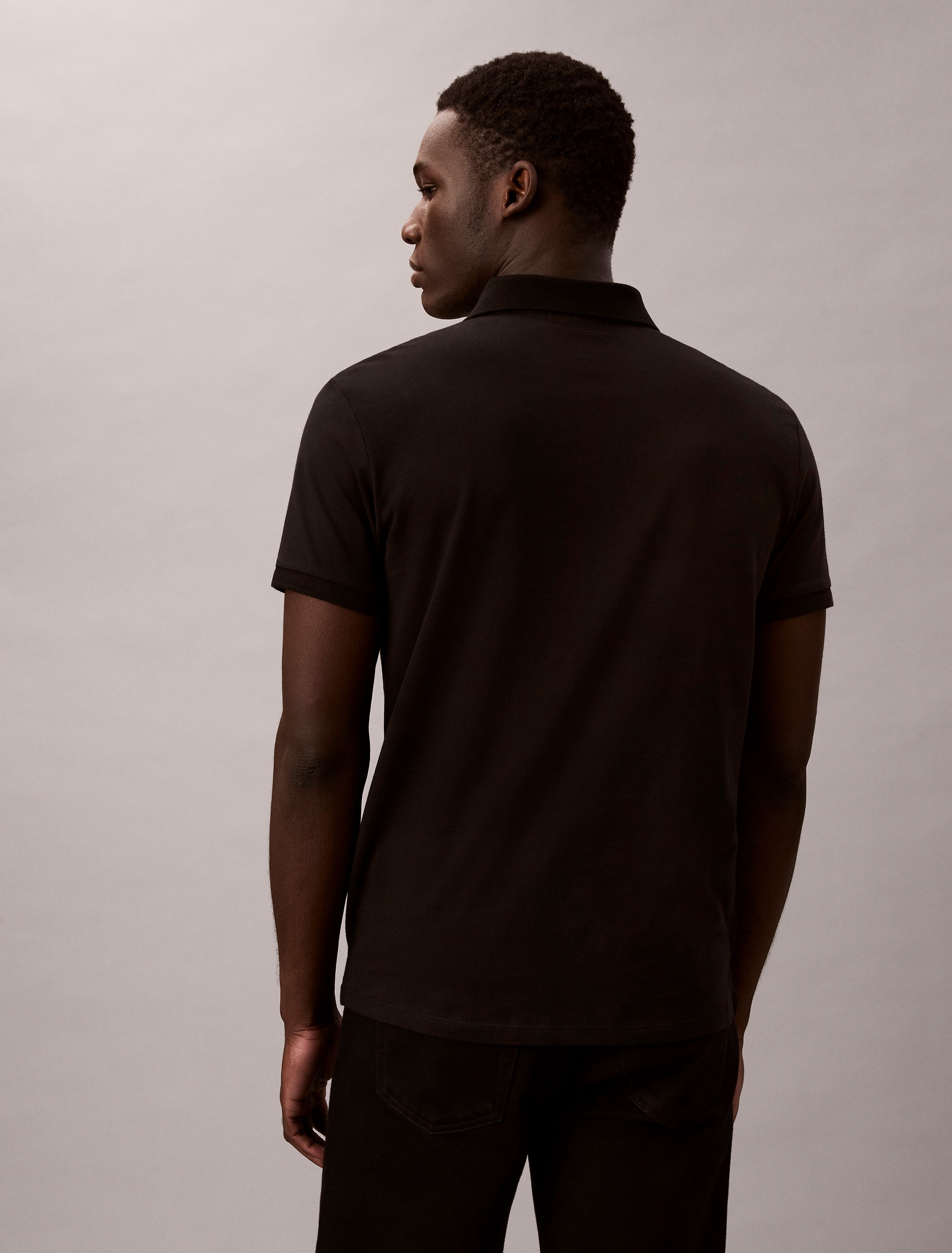 Thumbnail - Calvin Klein Jeans Poloshirt "CLASSIC MONOGRAM" normale Passform, basic, Logostickerei