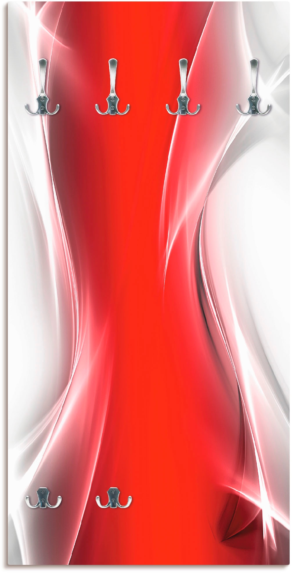 Artland Garderobenleiste »Kreatives Element Rot für Ihr Art-Design«, teilmontiert