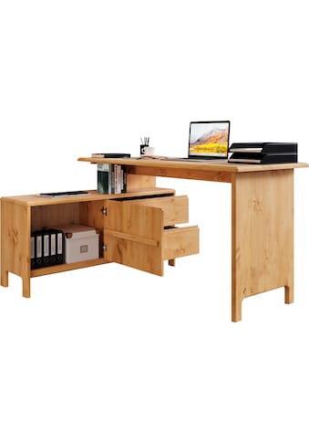 Schreibtisch »Luven«, Breite 140-220 cm