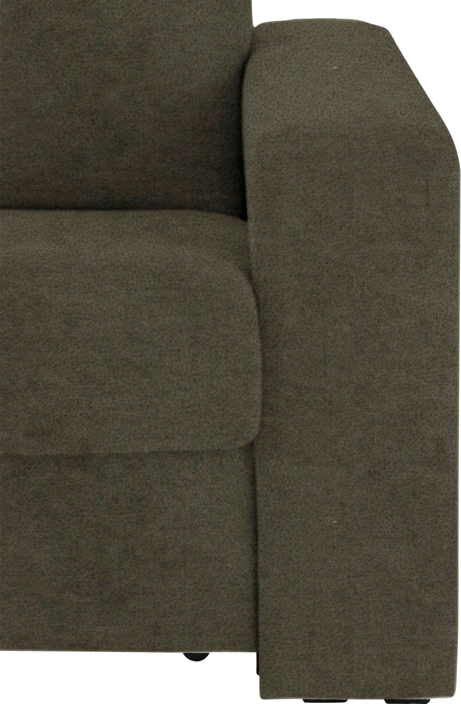 Home affaire Ecksofa »Roma "M" Matratzenhöhe 14 cm, Dauerschlaffunktion, mit Unterfederung,«, Liegemaße ca 143x198 cm, L-Form