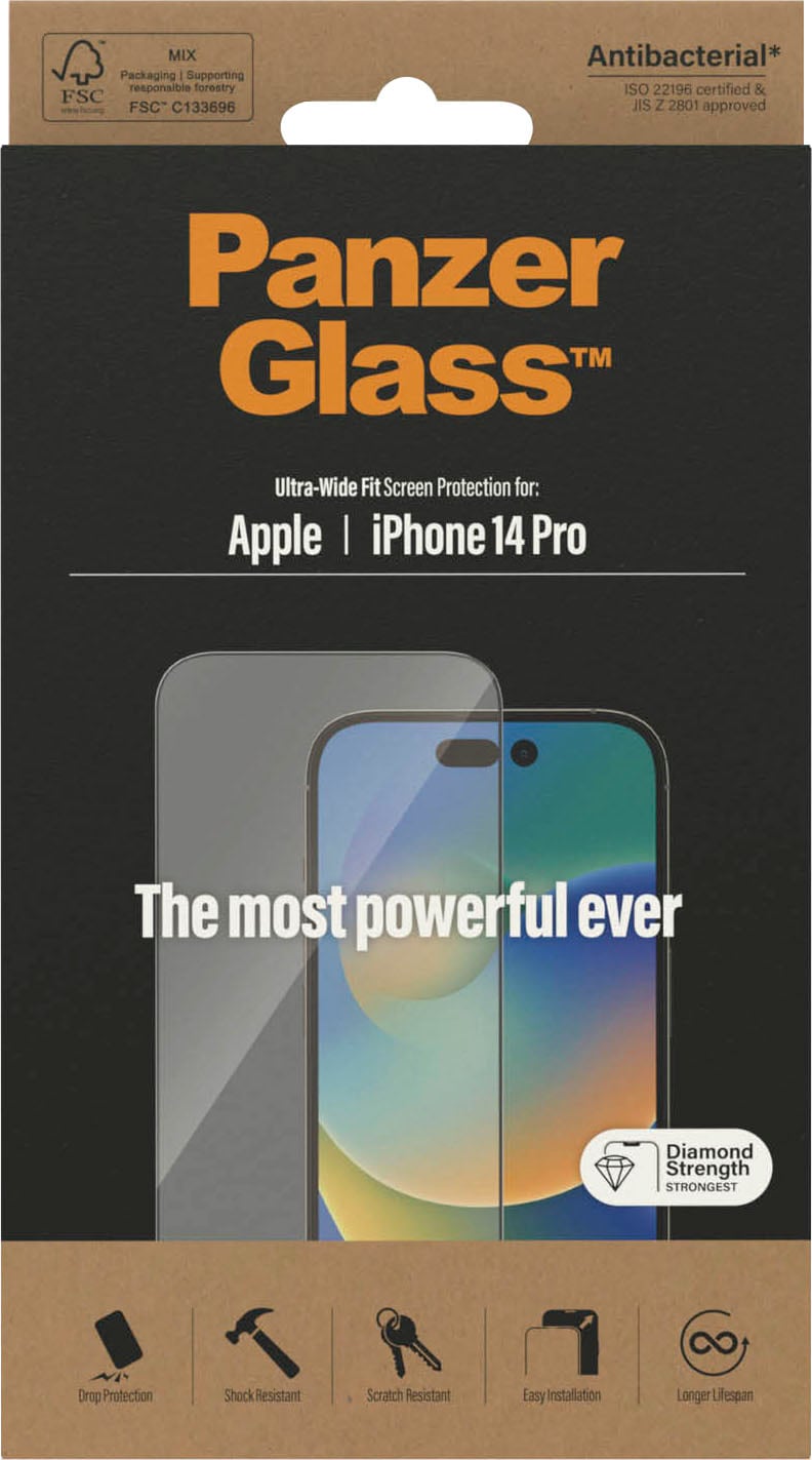 PanzerGlass Displayschutzglas »iPhone 14 Pro Ultra...