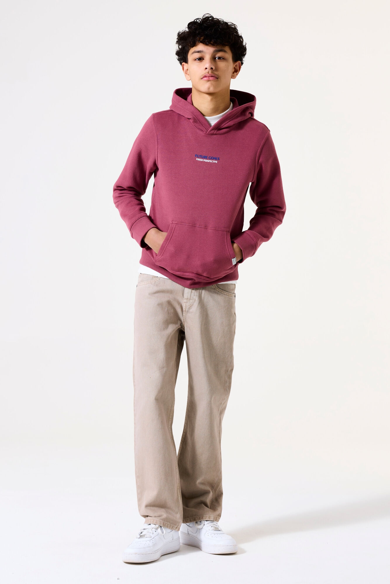 Garcia Hoodie, mit Print