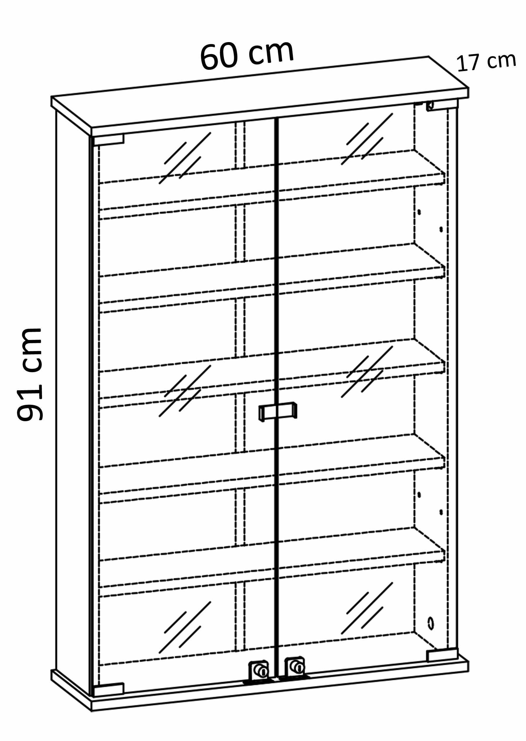 VCM Medizinschrank »Wand Hänge Medizinschrank Arzneischrank Janula«