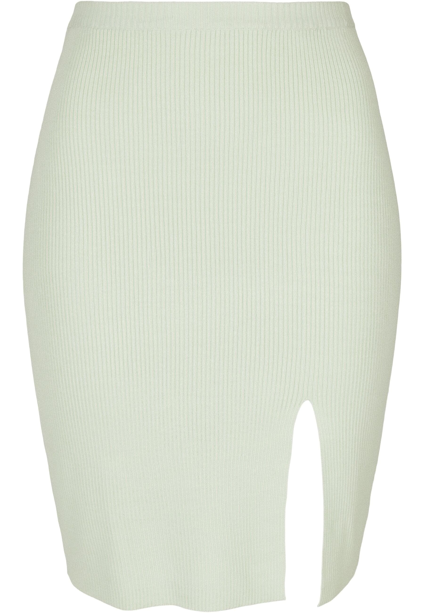 URBAN CLASSICS Sommerrock »Urban Classics Damen Ladies Rib Knit Skirt«, (1 tlg.)