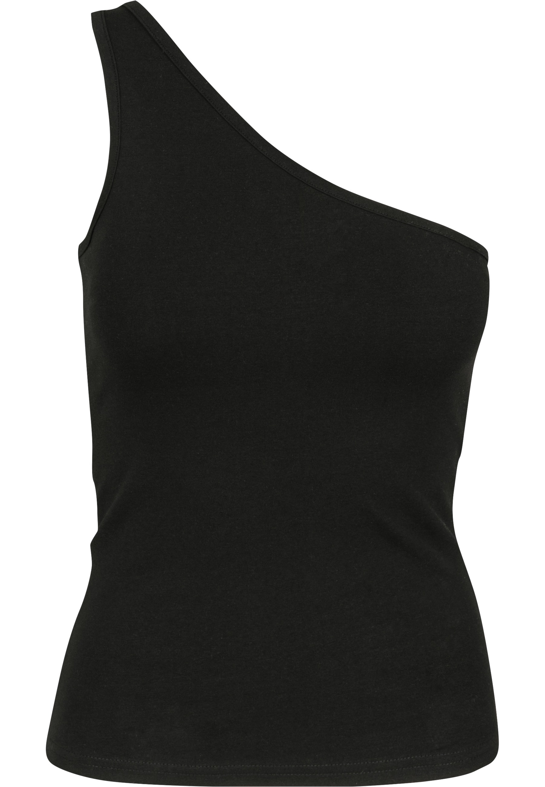 URBAN CLASSICS Tanktop "Urban Classics Damen Ladies Asymmetric Top" 1 Stk. günstig online kaufen