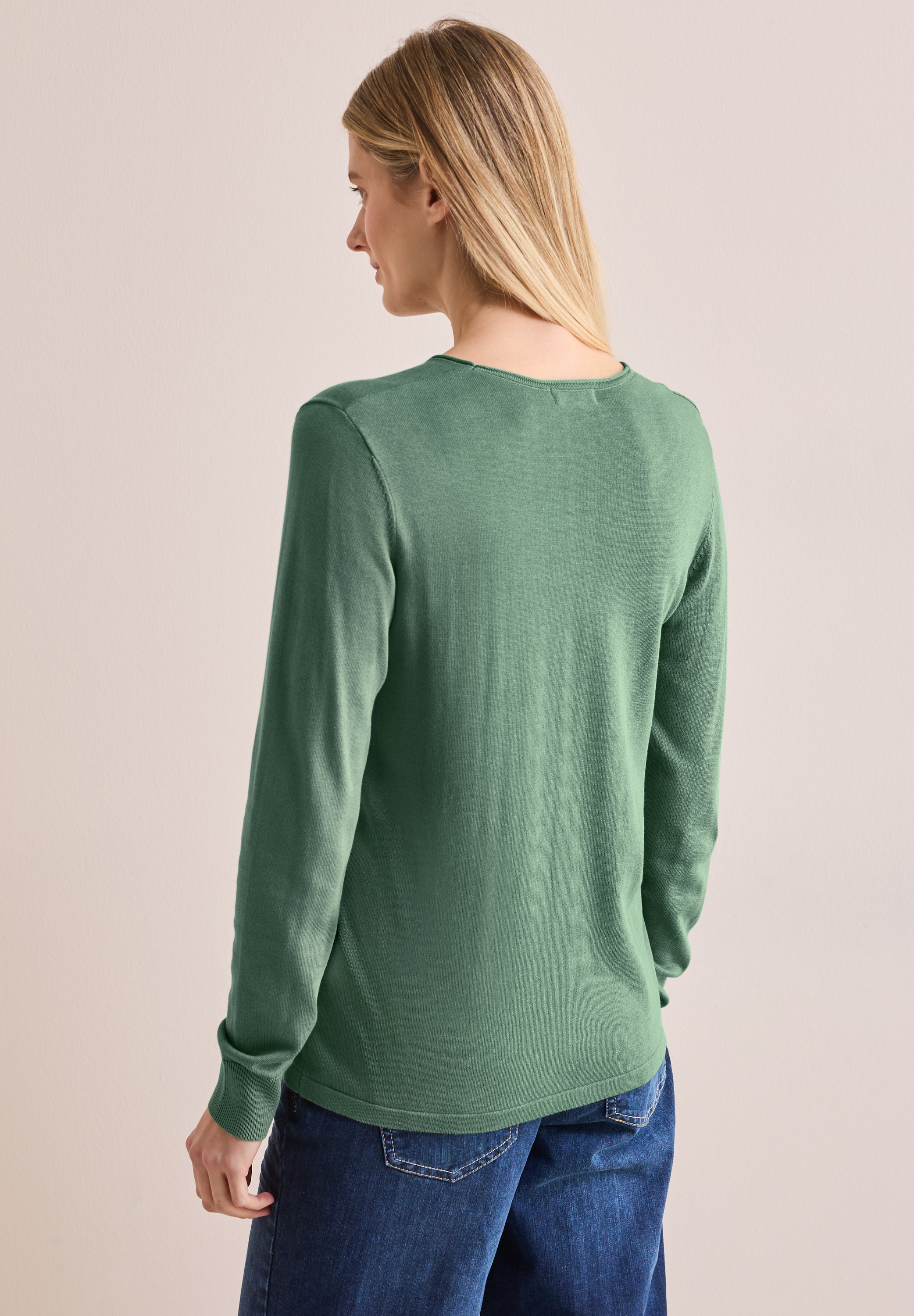 Cecil Strickpullover, mit V-Ausschnitt