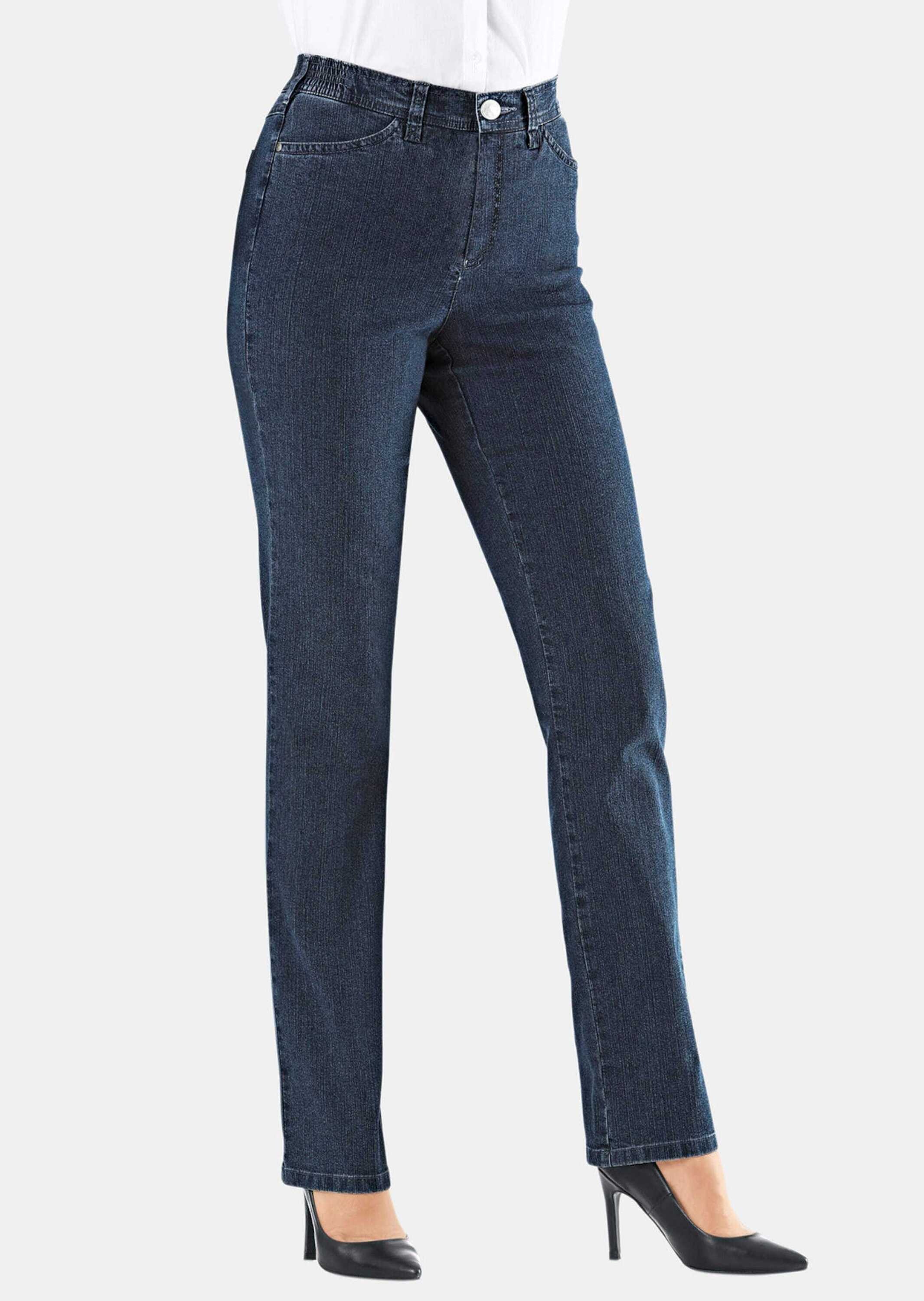 GOLDNER Regular-fit-Jeans "Kurzgröße Klassische Jeanshose ANNA" günstig online kaufen