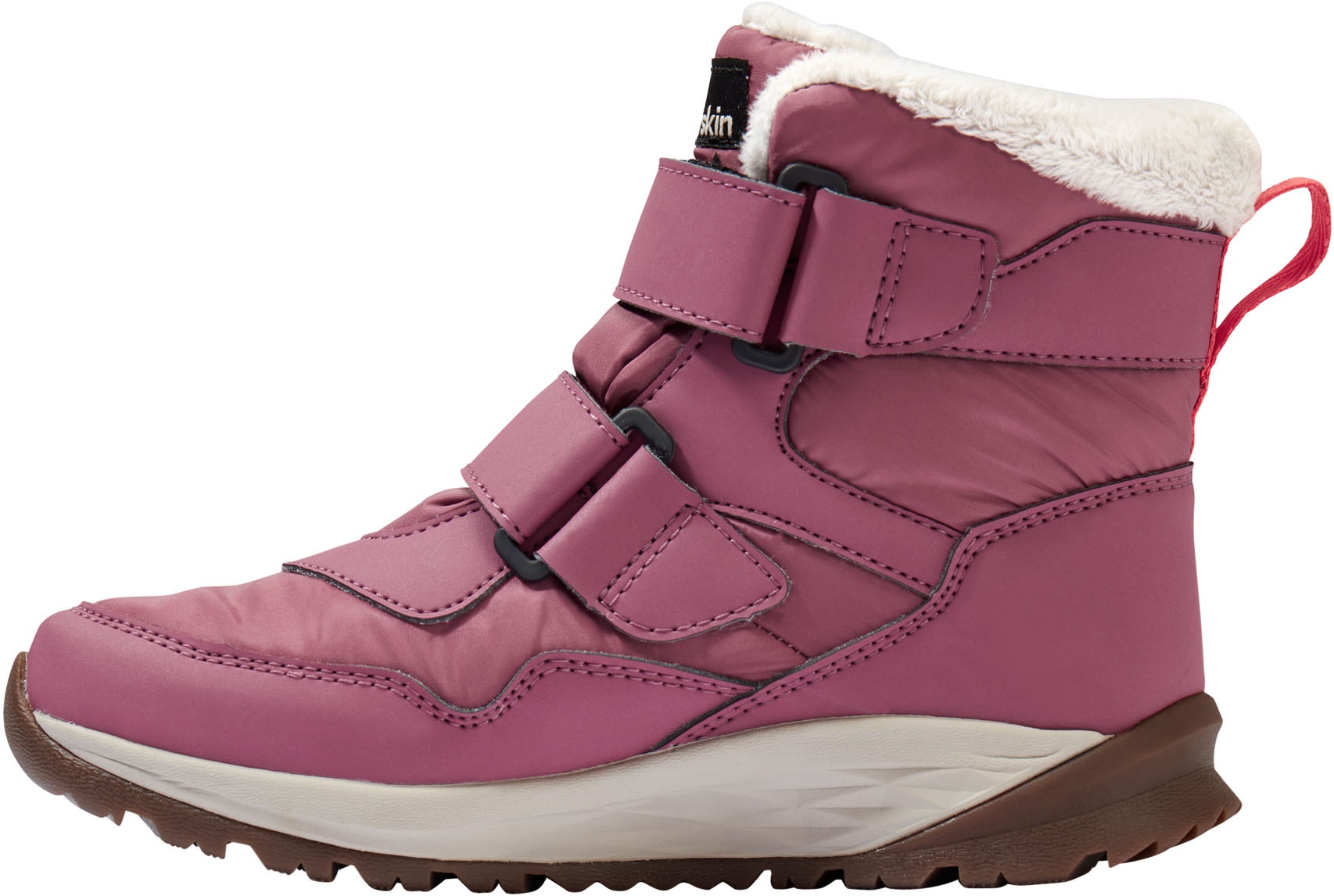 Jack Wolfskin Winterboots »POLAR BEAR-G TEXAPORE MID VC K«, Snowboots, Winterstiefel, Winterschuhe, wasserdicht & gefüttert
