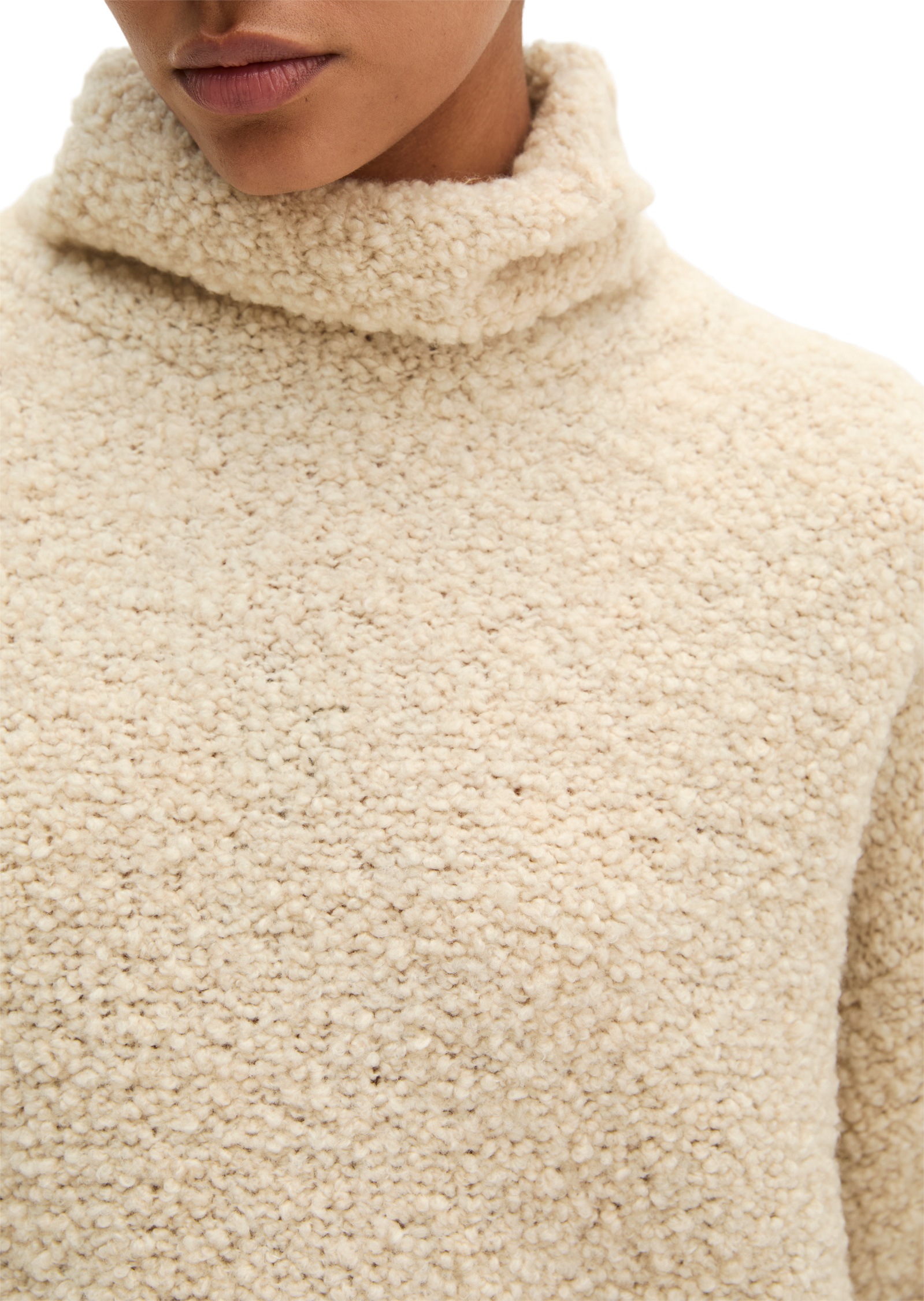 Marc O'Polo Strickpullover »aus Bouclé-Garn«