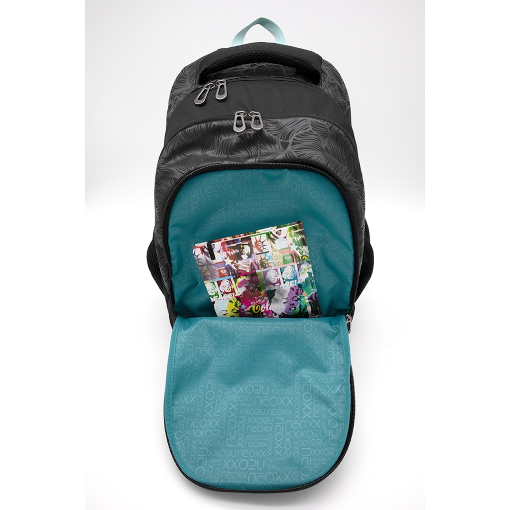 neoxx Schulrucksack »Fly, Queen of the Nite«, Reflektionsnaht