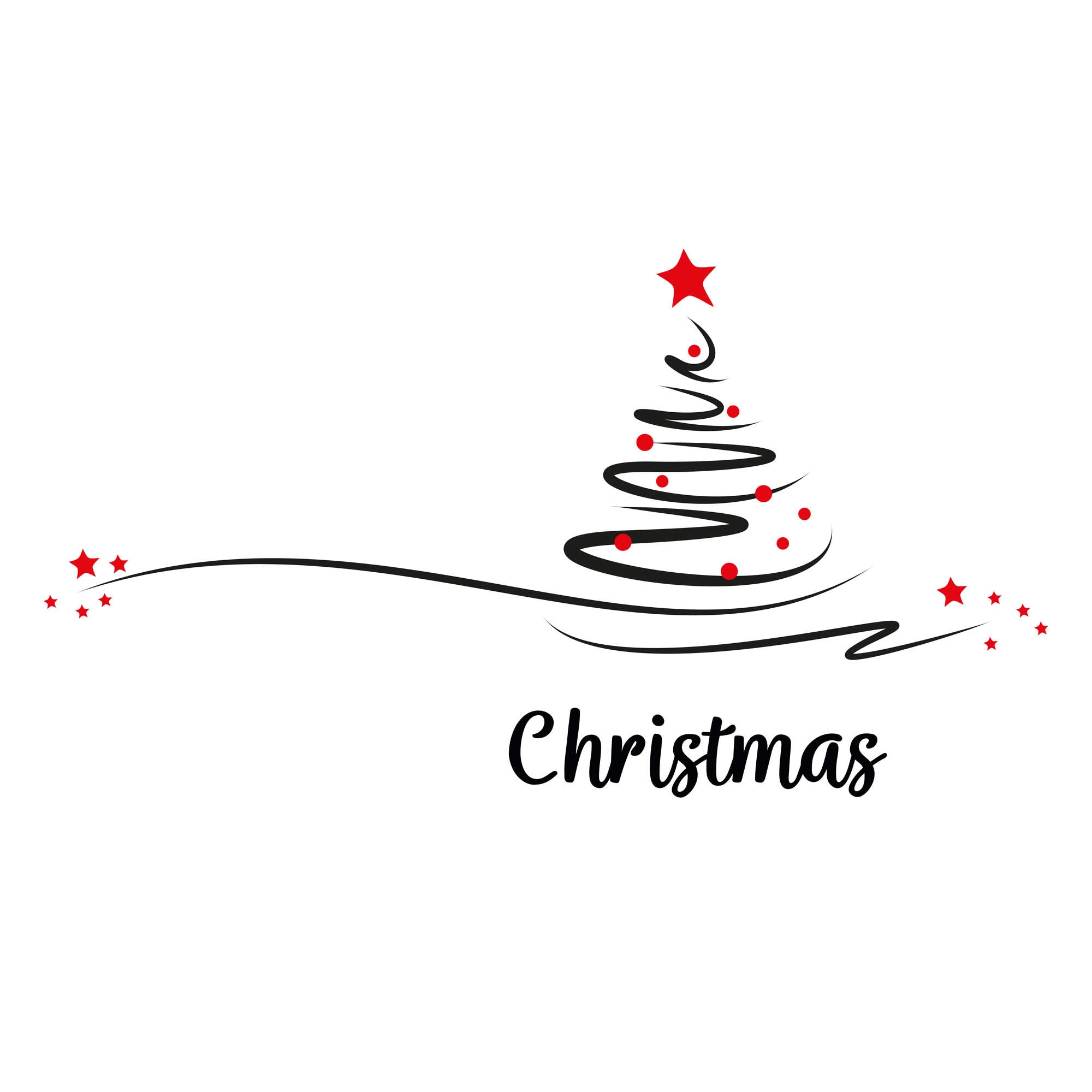 queence Dekokissen »Matteo«, Kissenhülle,Christmas Schriftzug,Weiß,Tannenbaum,Weihnachtsmotiv
