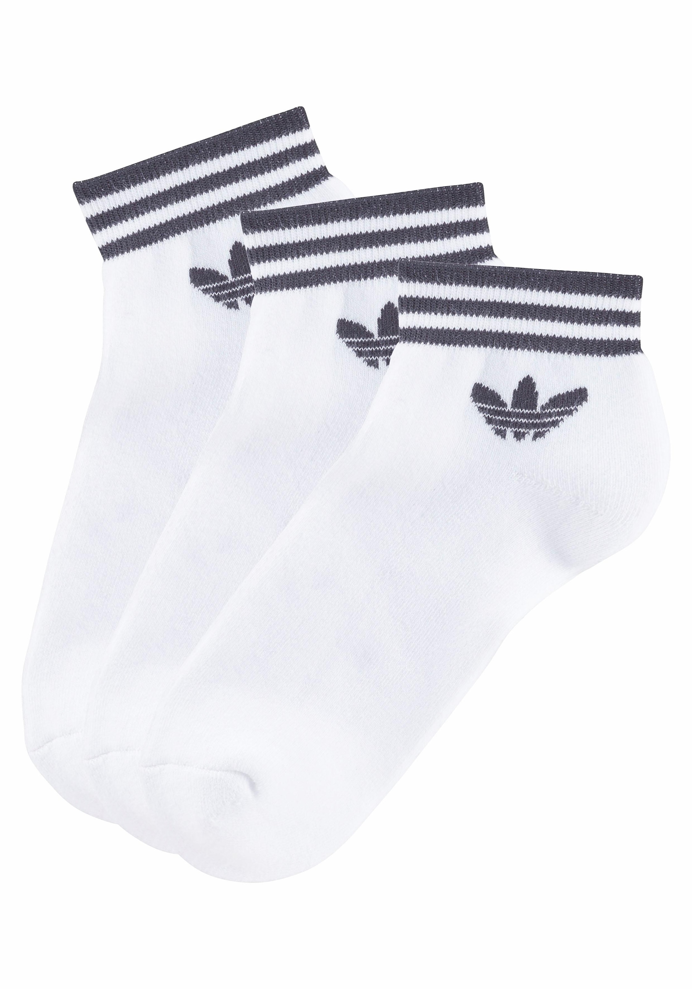 adidas Originals Sportsocken »TREFOIL ANKLE, 3 PAAR«, (3 Paar)
