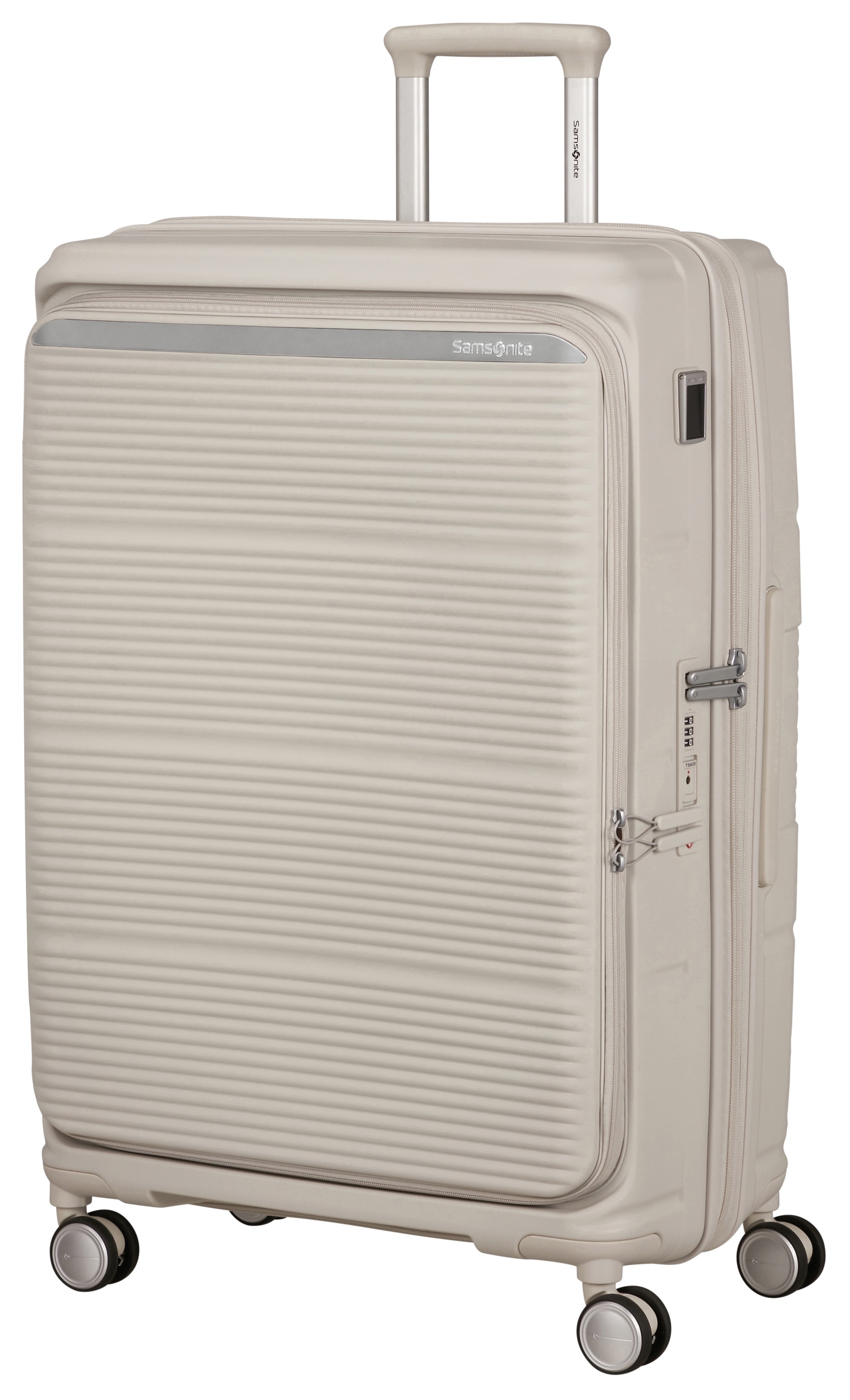 Samsonite Hartschalen-Trolley "Paralux, Verschiedene Größen Und Farben" 105 L 4 Rollen Mit Arretierbarem Und Versenkbarem Druckknopf-Trolleysystem