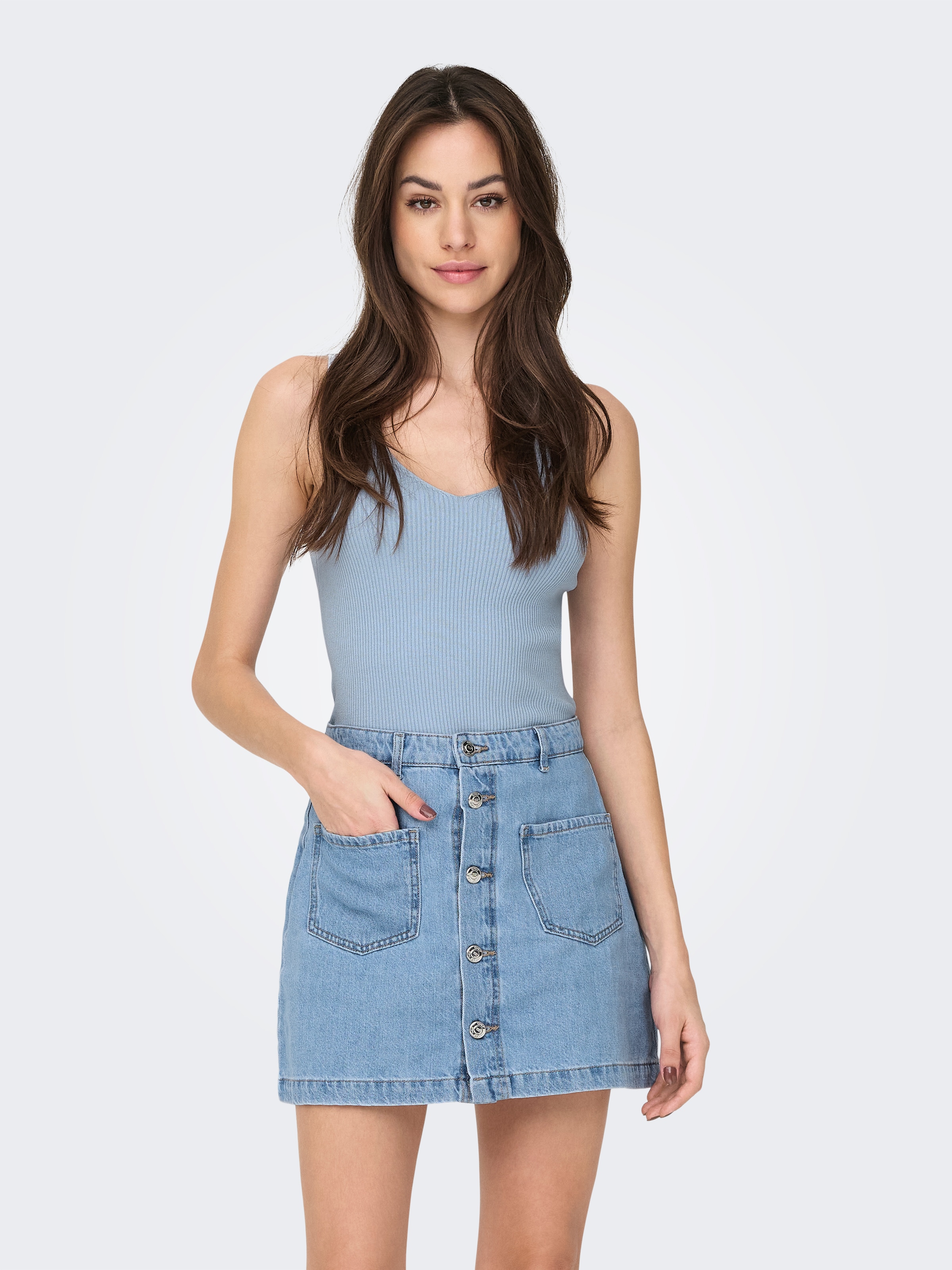 JDY Stricktop »JDYNANNA S/L TOP KNT NOOS«