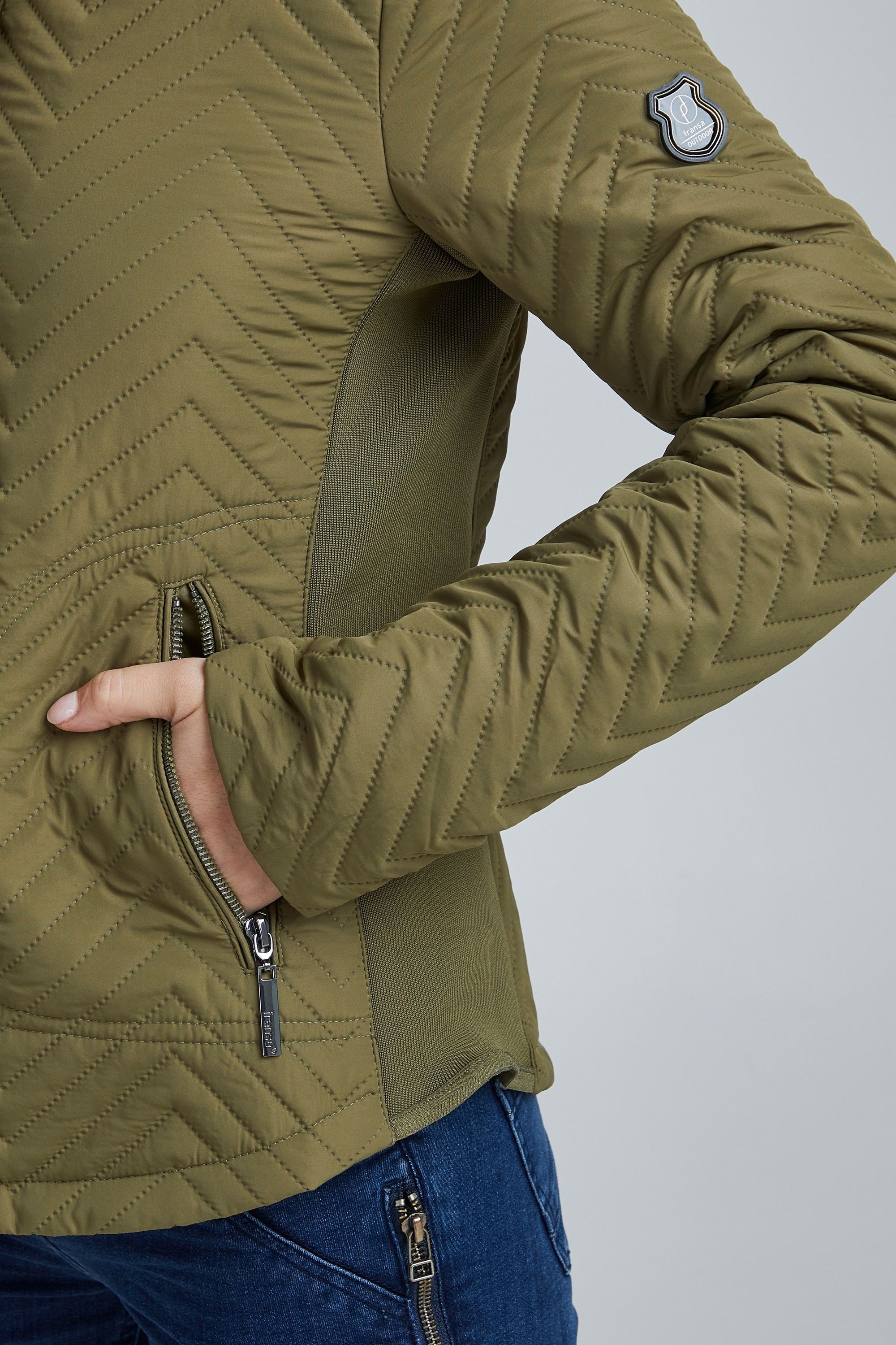 fransa Steppjacke »Steppjacke FREsfit«, ohne Kapuze
