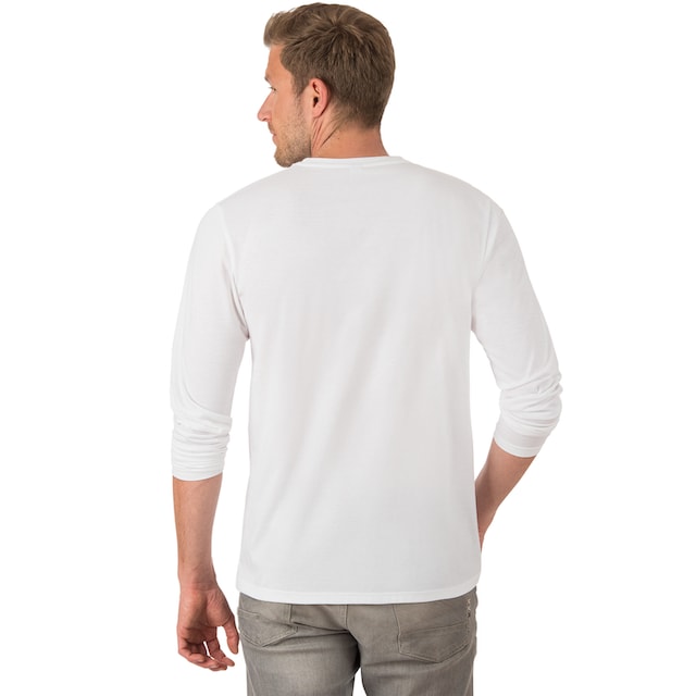 Trigema T-Shirt »TRIGEMA Langarmshirt aus 100% Baumwolle« ▷ bestellen | BAUR