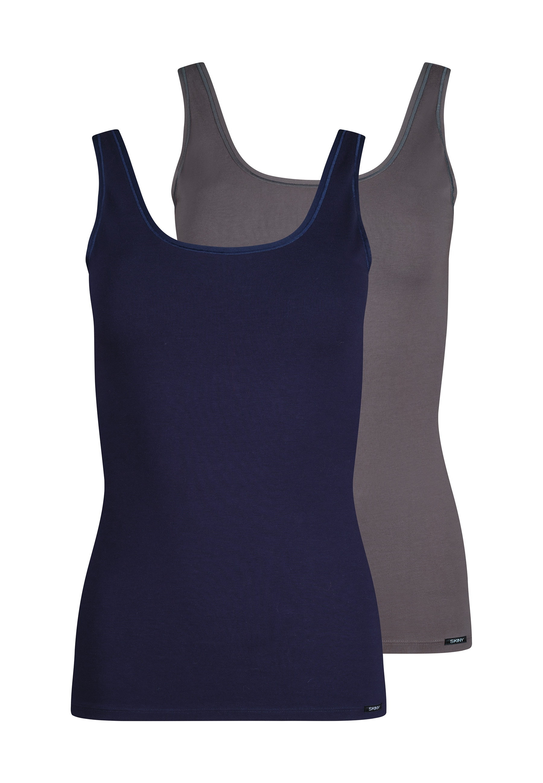 Skiny Unterhemd "Cotton Advantage" bequem, weich, basic, eng, Baumwollmix
