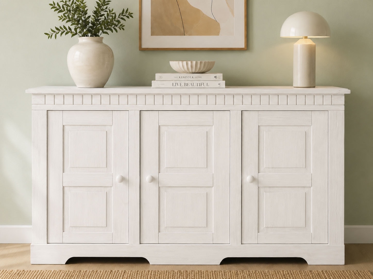 OTTO home Sideboard "Lisa" Kommode aus massivem Kiefernholz, in 2 Breiten lieferbar