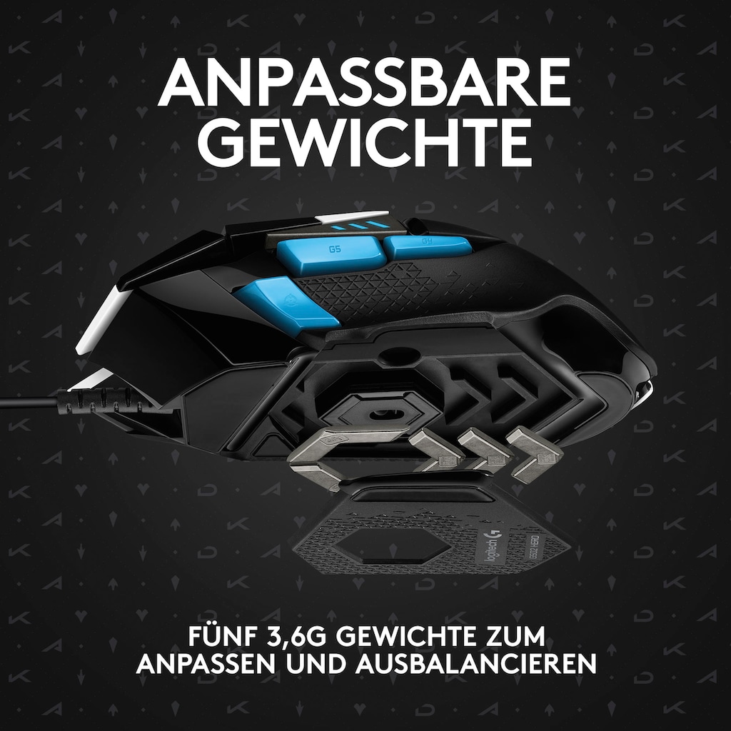 Logitech G Gaming-Maus »G502 HERO«, kabelgebunden