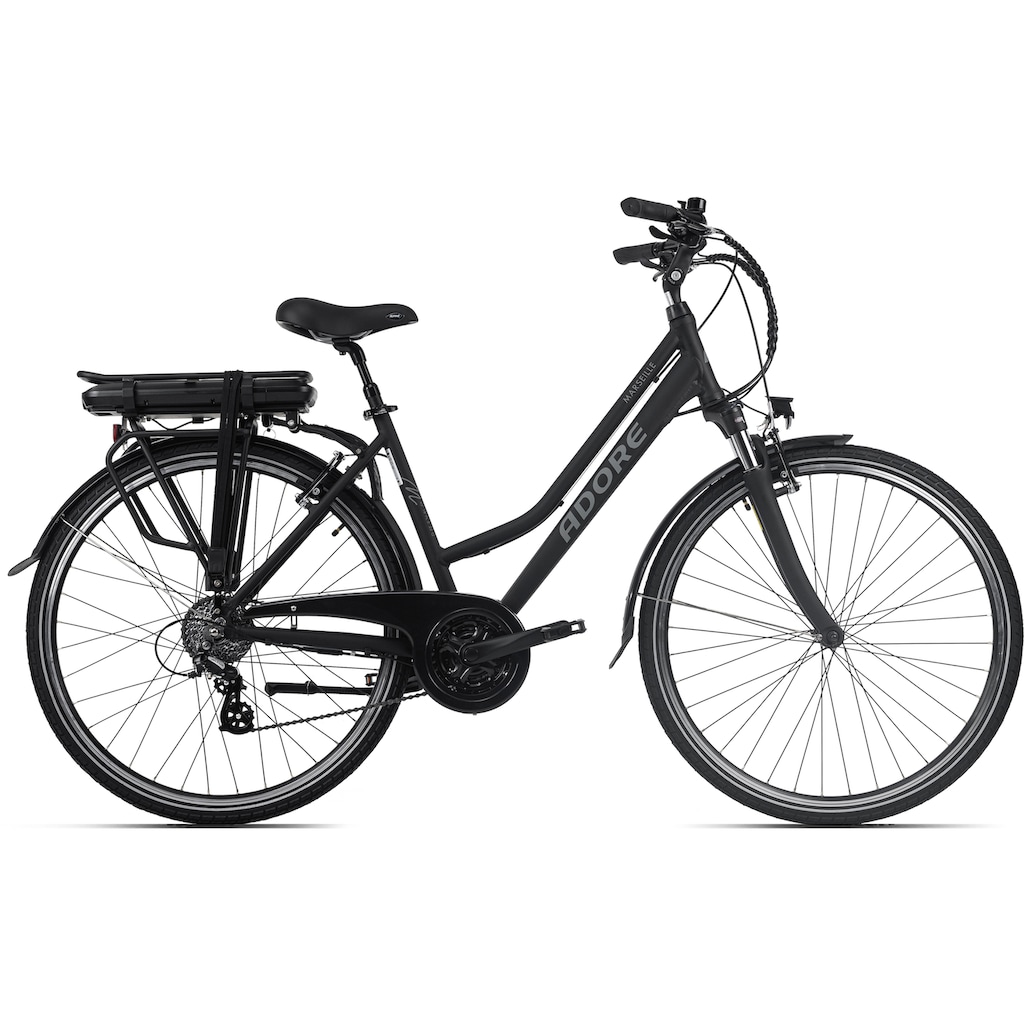 Adore E-Bike »Marseille«, 24 Gang, Shimano, Altus, Heckmotor 250 W