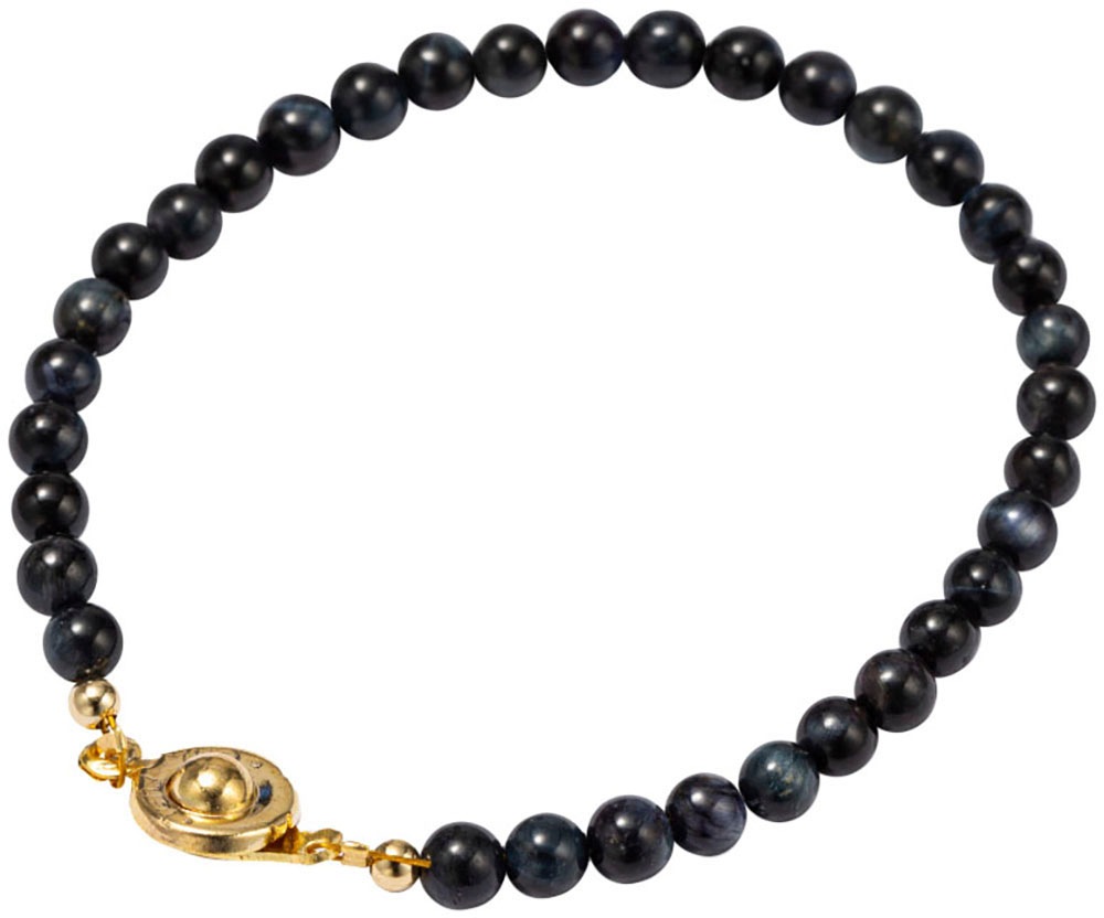Firetti Armband »Schmuck Geschenk Edelstahl Armschmuck Armkette Edelstein Perlen«, Made in Germany - mit Tigerauge