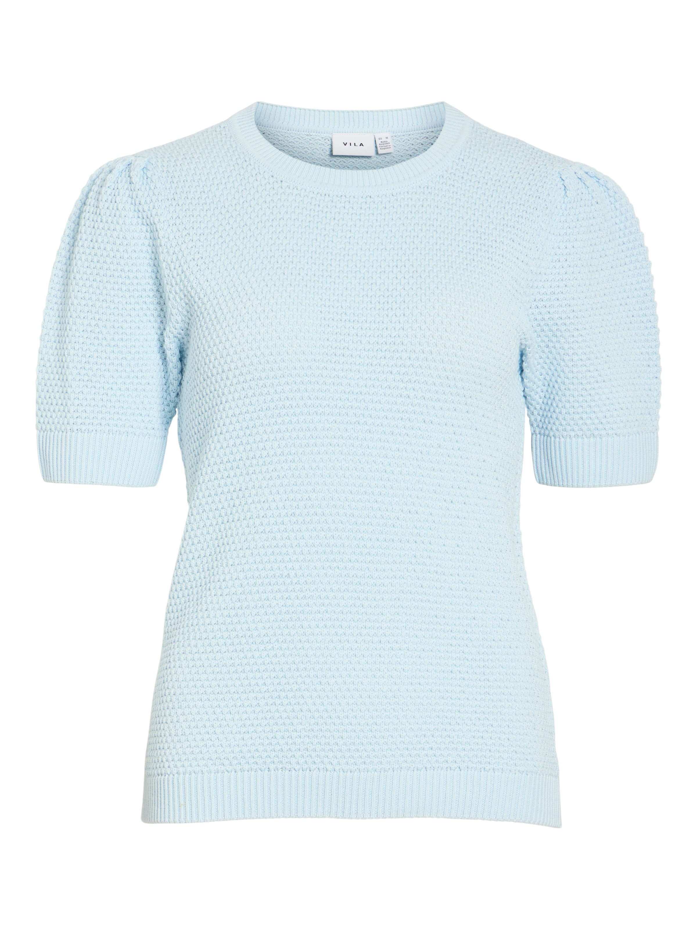Vila Kurzarmpullover »VIDALO O-NECK S/S KNIT TOP - NOOS«