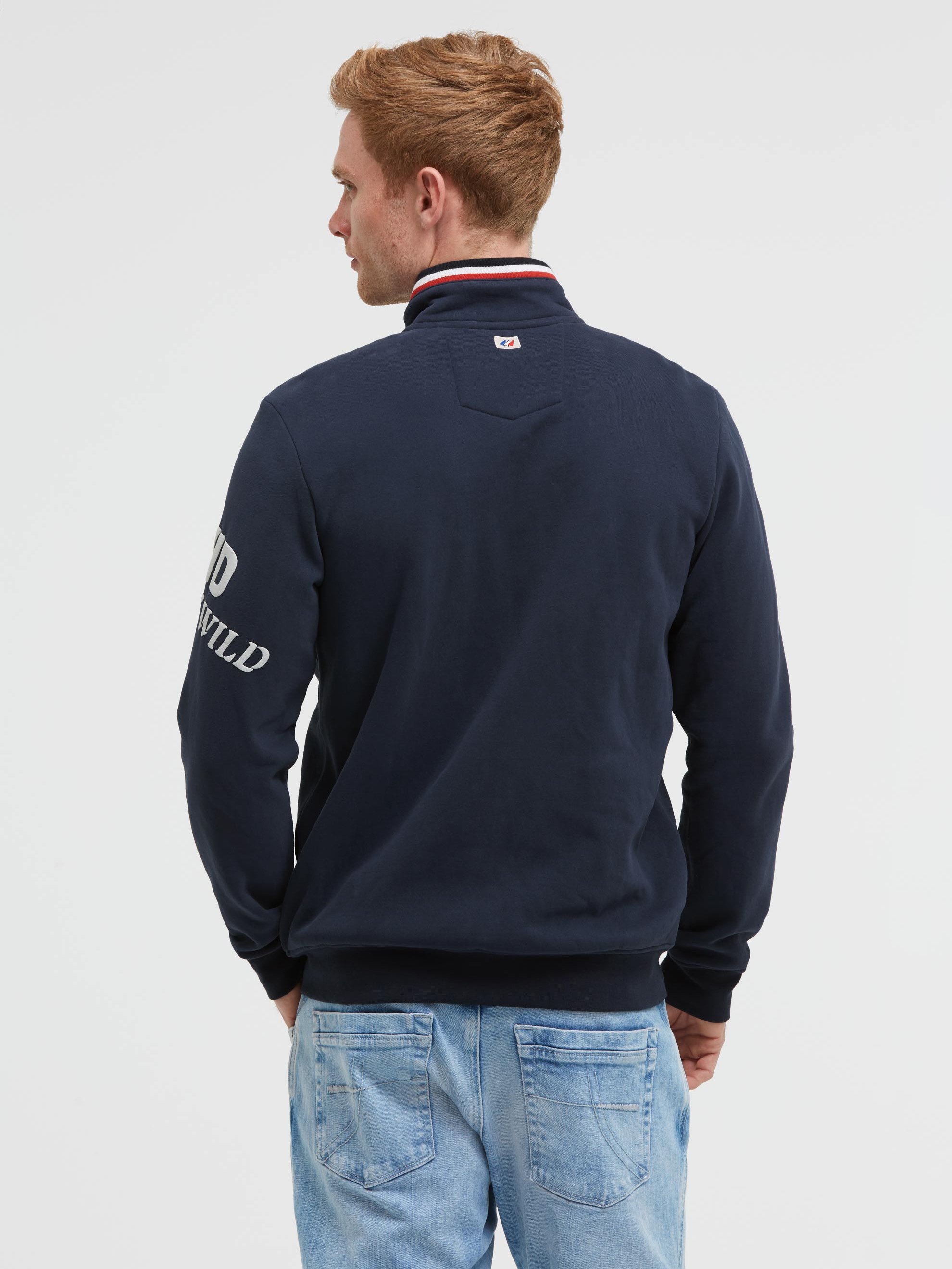 CAMP DAVID Sweatjacke mit weicher Innenseite