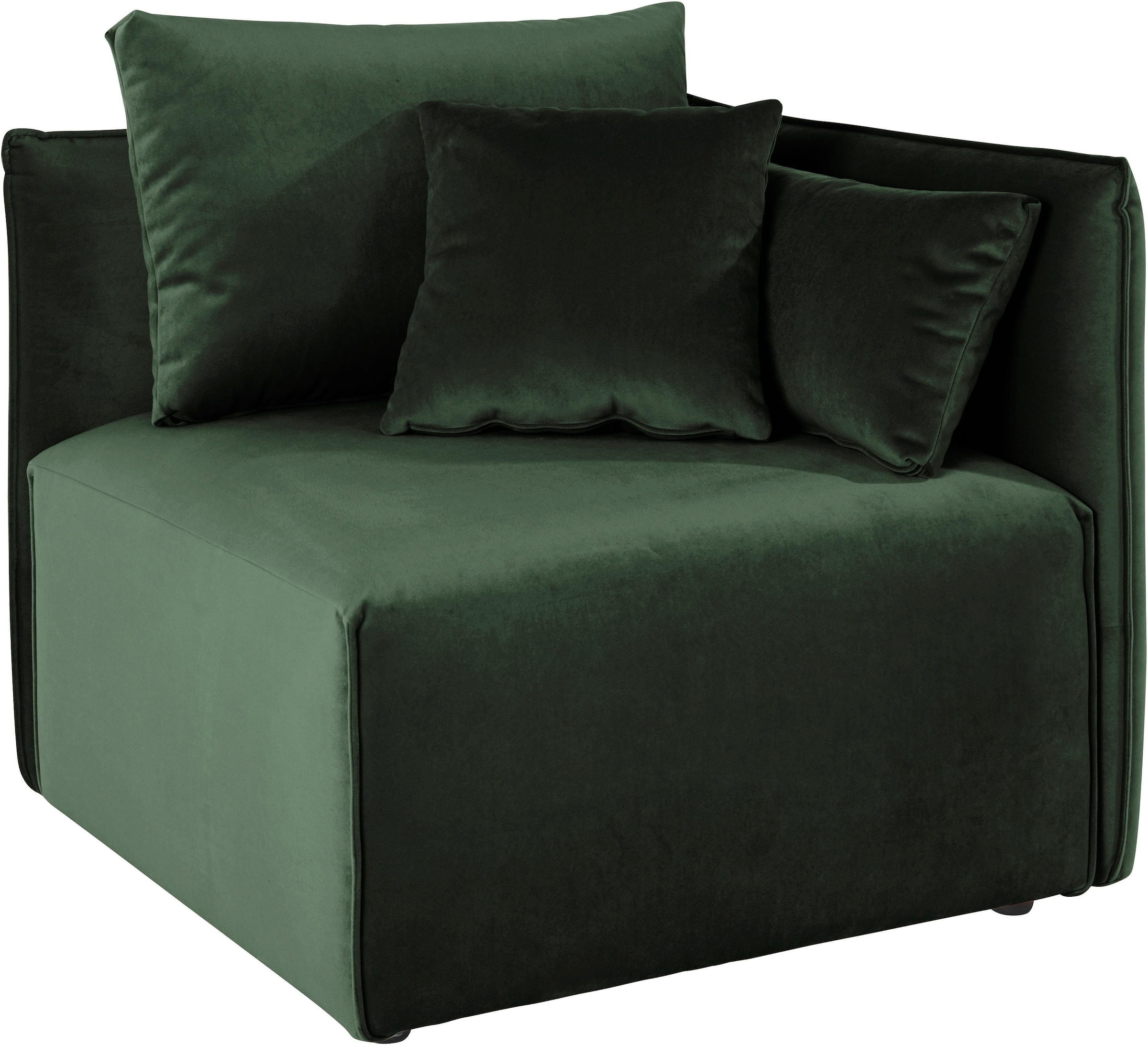 Sofa-Eckelement »Nöre«, Modul - zum Zusammenstellen; in vielen Bezugsqualitäten und...