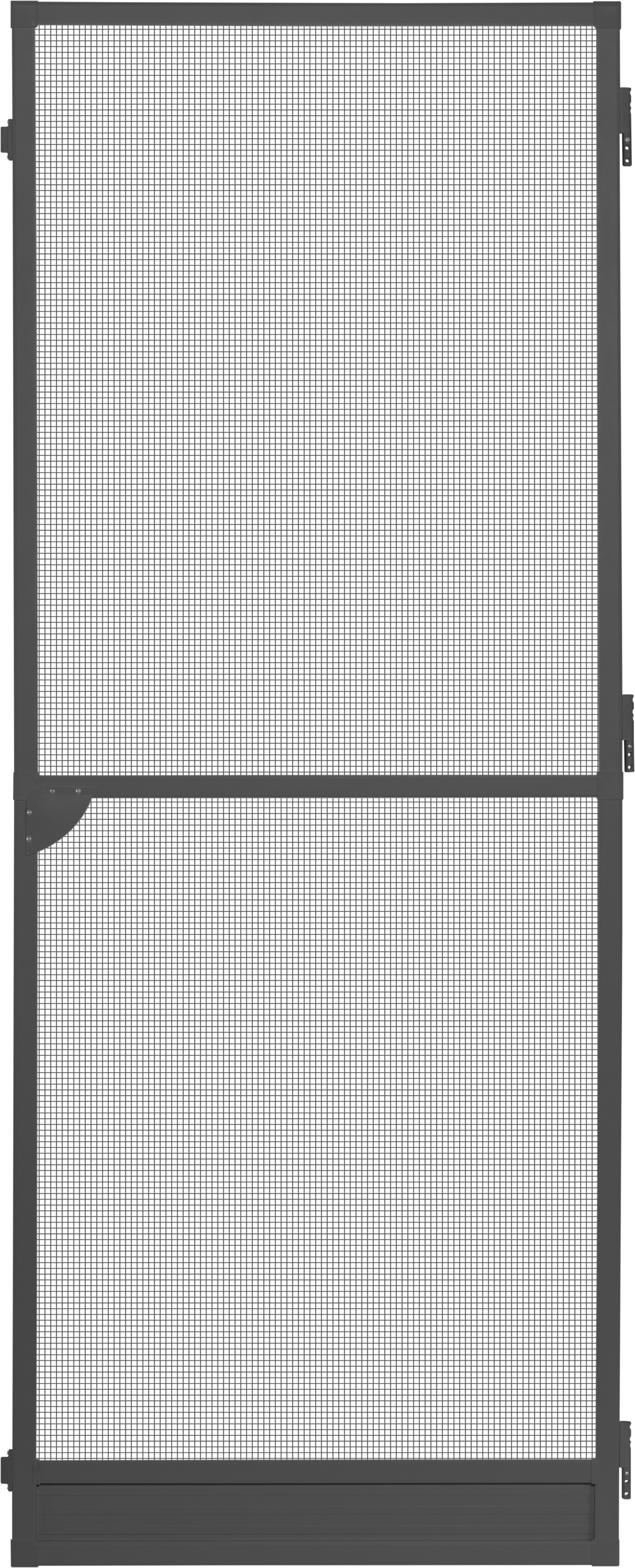 SCHELLENBERG Insektenschutz-Tür »Plus für Balkontüren und Terrassentüren«, Fliegengitter mit Rahmen, 100 x 210 cm in weiß und anthrazit