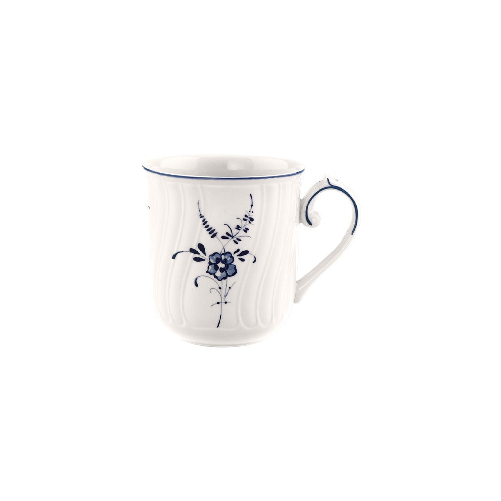 Villeroy & Boch Becher "Kaffeebecher Vieux Luxembourg 290 ml weiß-blau" günstig online kaufen