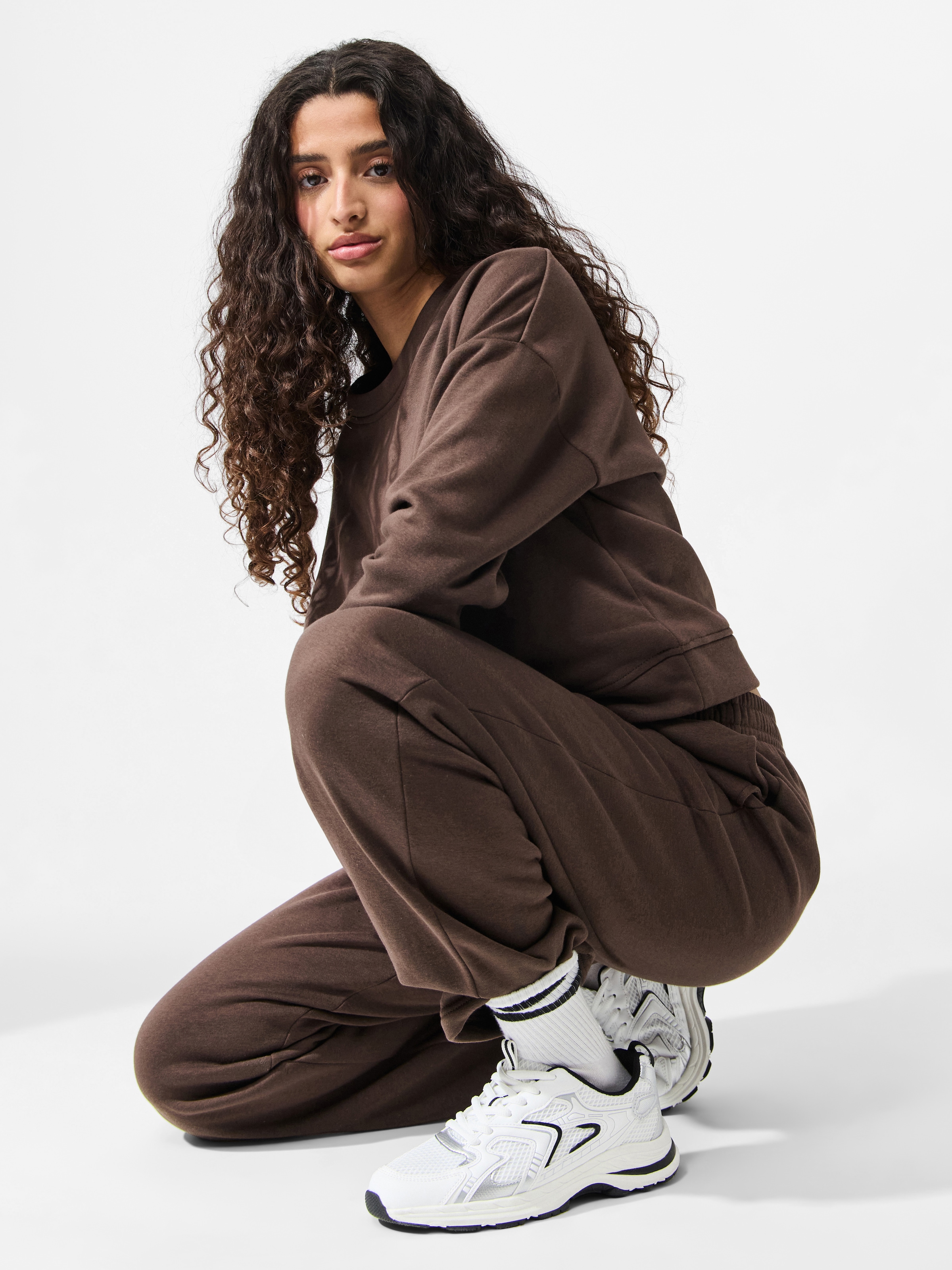pieces Sweathose »PCCHILLI HW STRAIGHT SWEAT PANTS NOOS BC«  Baumwollmischung, straight fit