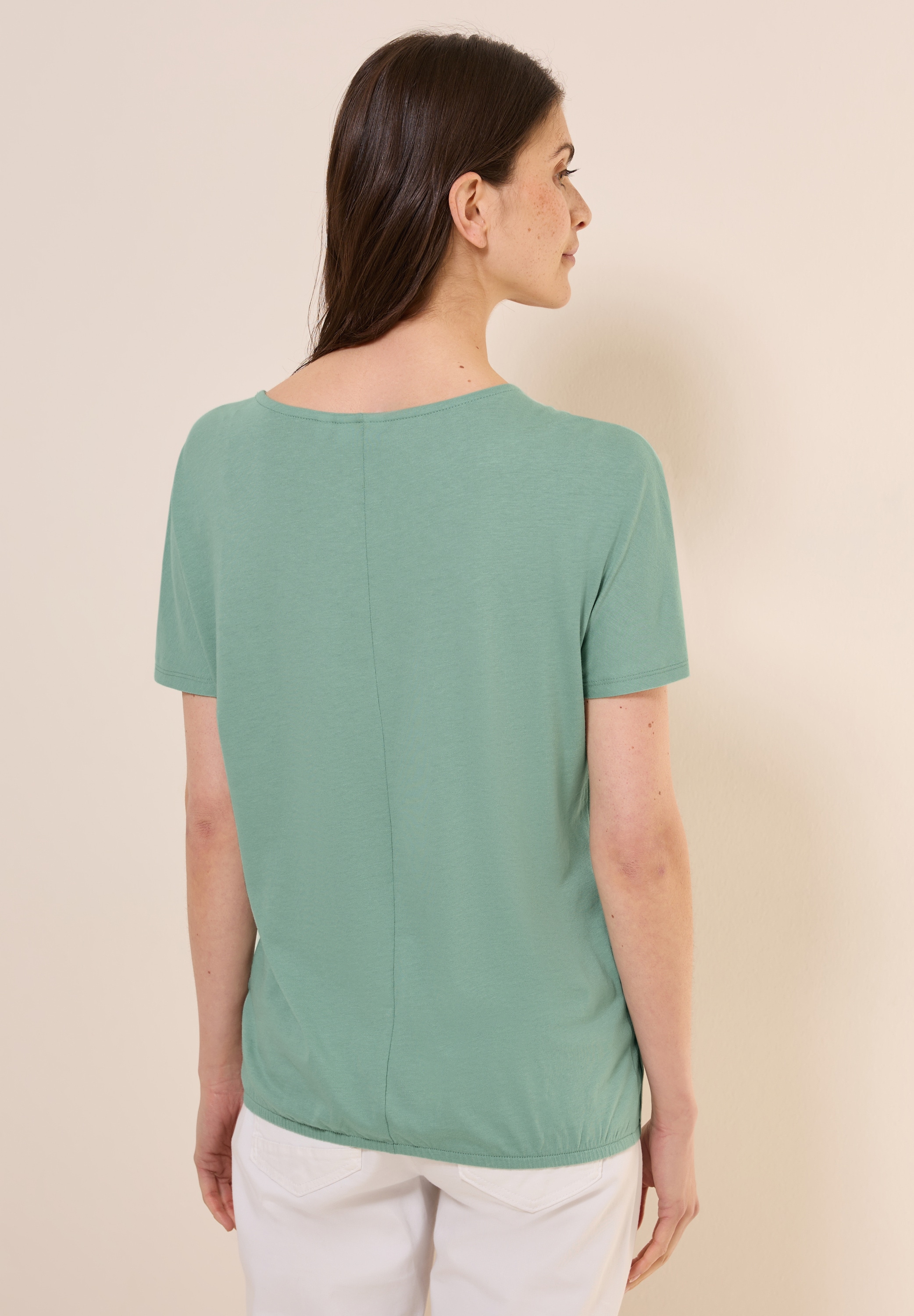 Cecil T-Shirt, mit U-Boot-Ausschnitt