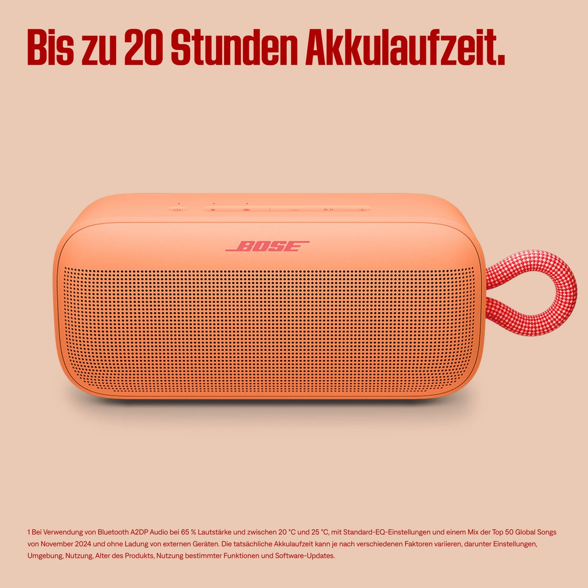 Bose Portable-Lautsprecher »SoundLink Plus« Stereo (Bluetooth Kabellos 20 W)