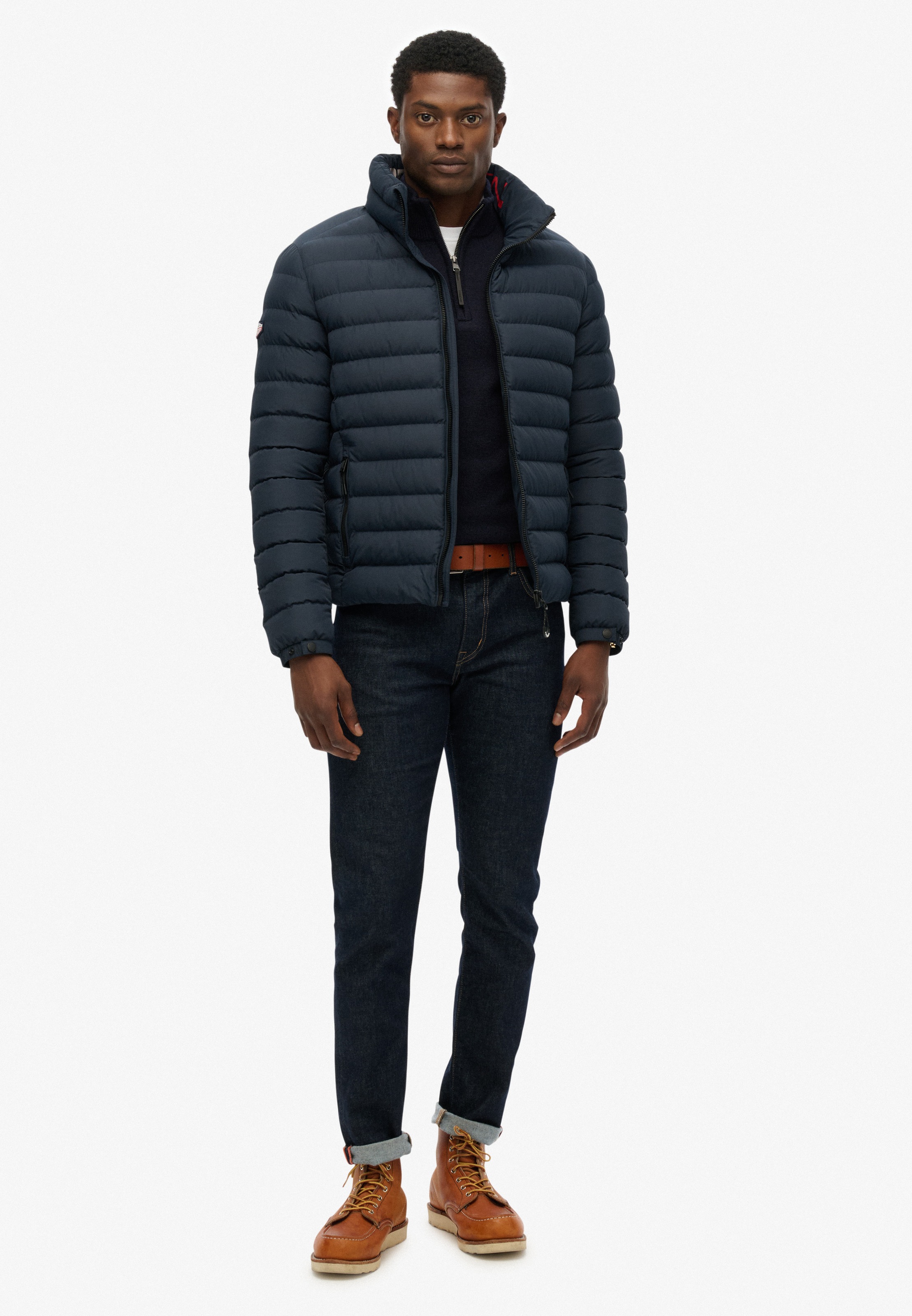 Superdry Steppjacke »FUJI PRINT PADDED JACKET«, ohne Kapuze
