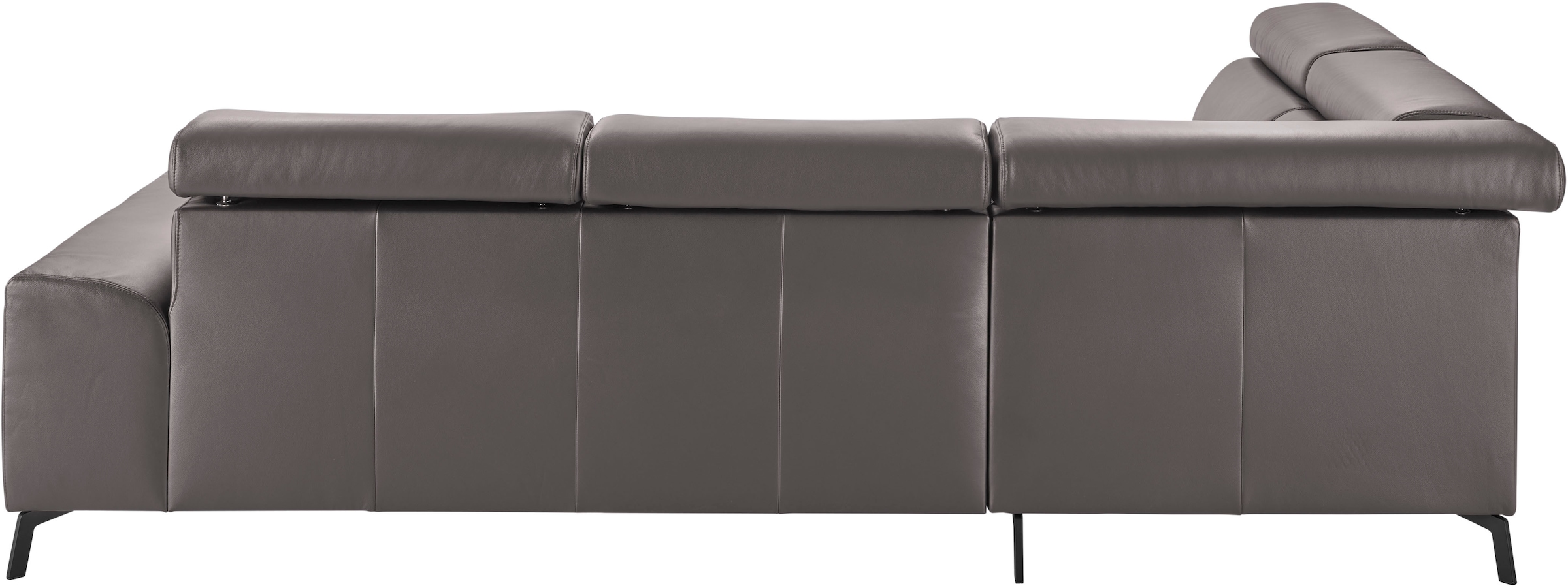 3C Candy Ecksofa »Greve modern und bequem, inkl. manueller Kopfteilverstellung, L-Form«, wahlweise mit motorischem Sitzvorzug