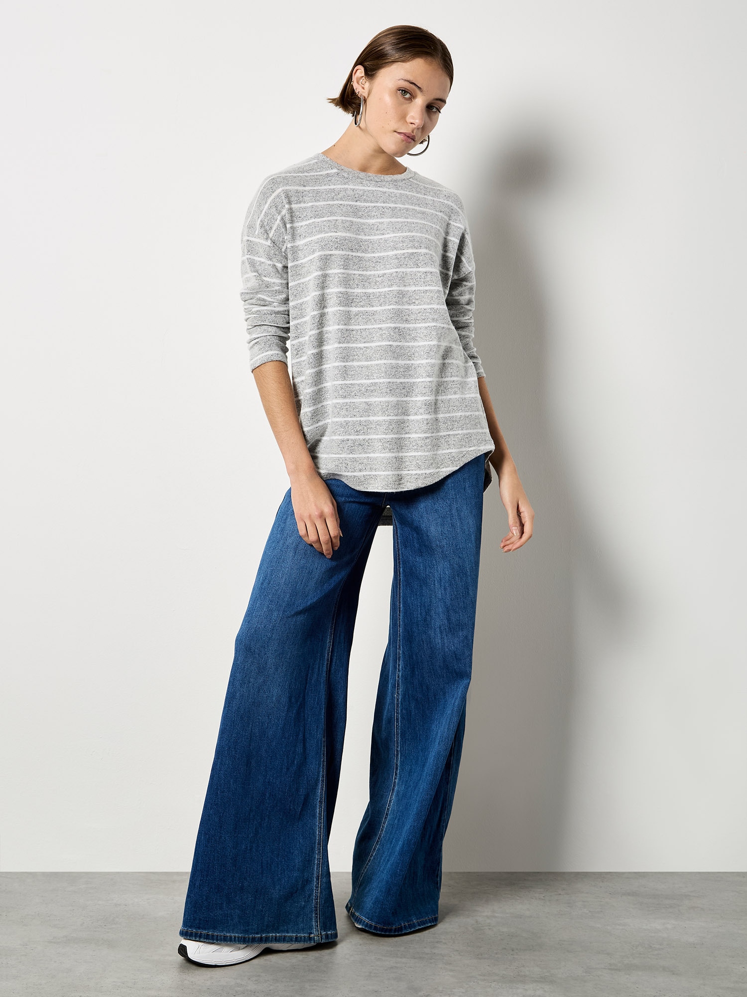 Apricot Shirttop »Top« mit Streifen