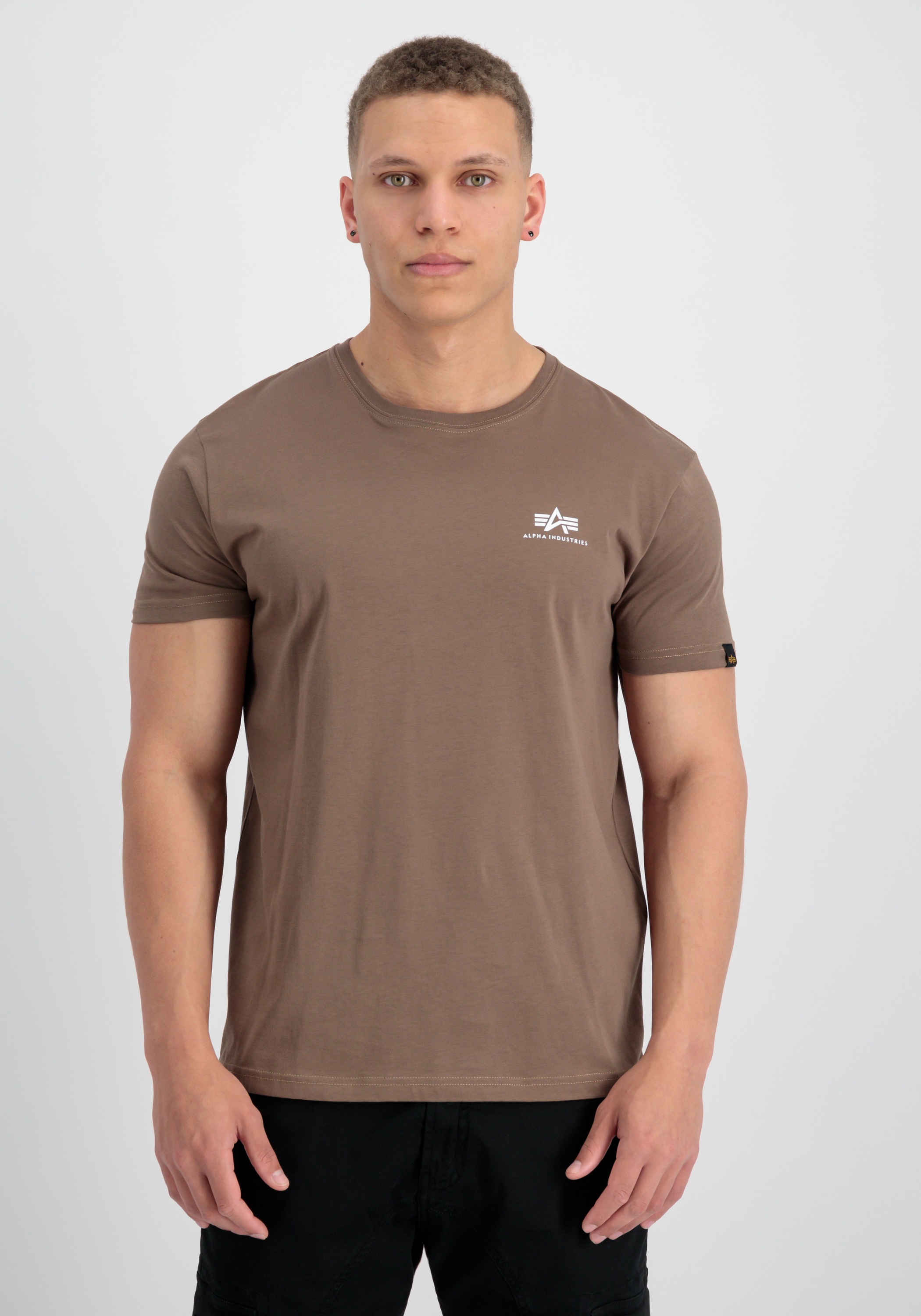Alpha Industries T-Shirt "Alpha Industries Men - T-Shirts Basic T-Shirt SL" günstig online kaufen