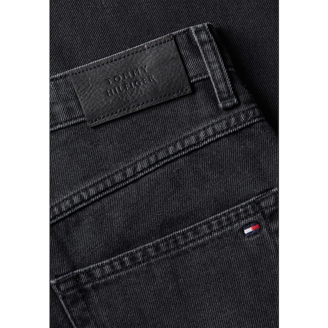 Tommy Hilfiger Straight-Jeans »CLASSIC STRAIGHT HW«, mit Tommy Hilfiger  Leder-Badge kaufen | BAUR